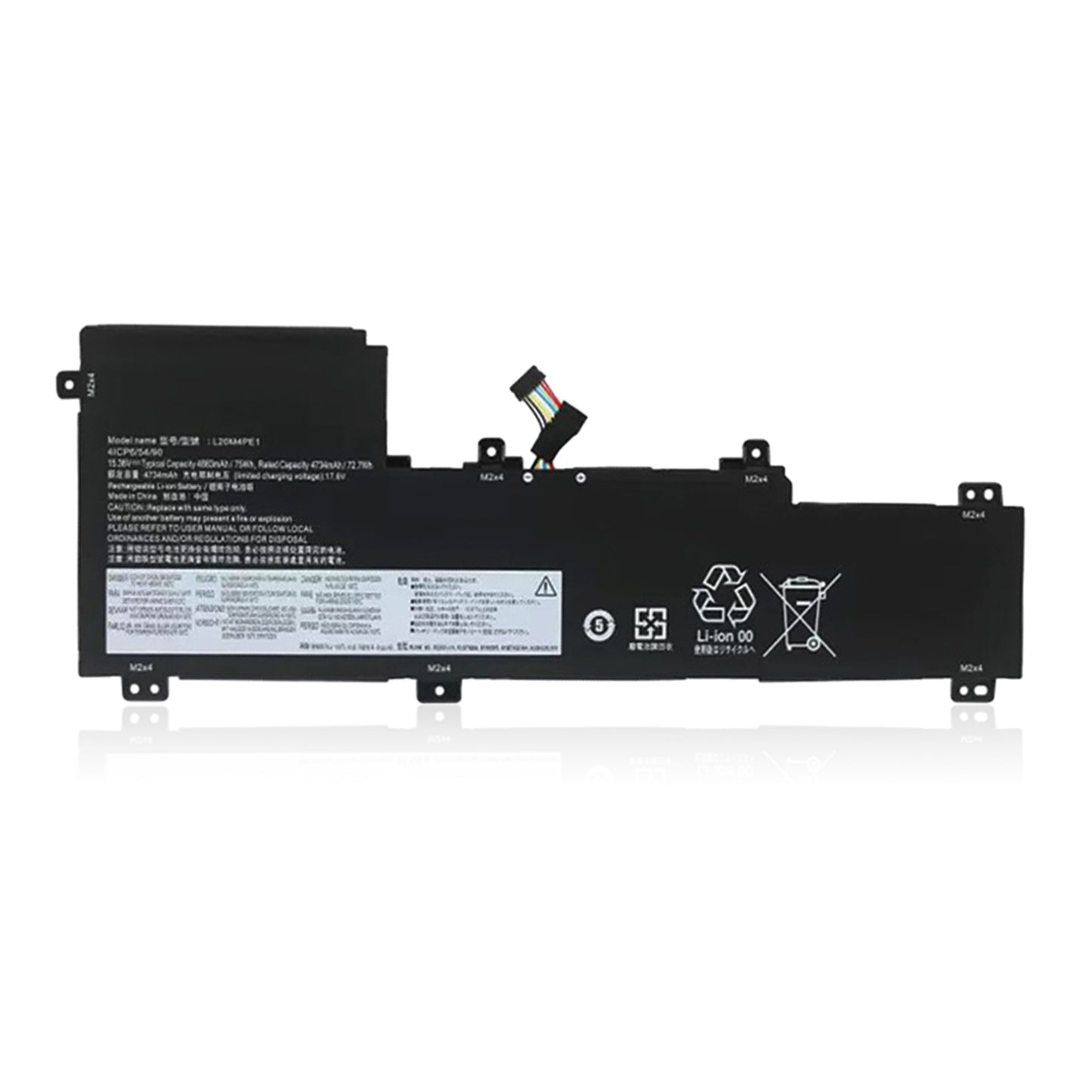 KELESY L20M4PE1 15.36v 75wh Rechargeable Laptop Battery for Lenovo IdeaPad 5 PRO XiaoXin Pro16 2021 RTX 16ACH6-82L5 16ARH7-82S