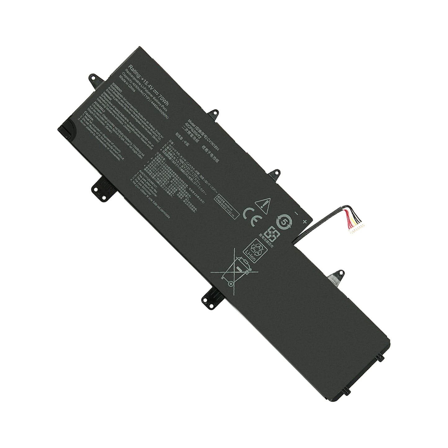 KELESY Batería C41N1804 para ordenador portátil ASUS ZenBook Pro 14, UX450FDX, UX450FD, UX480, UX480FD, UX450FDX-1A, UX450FDX
