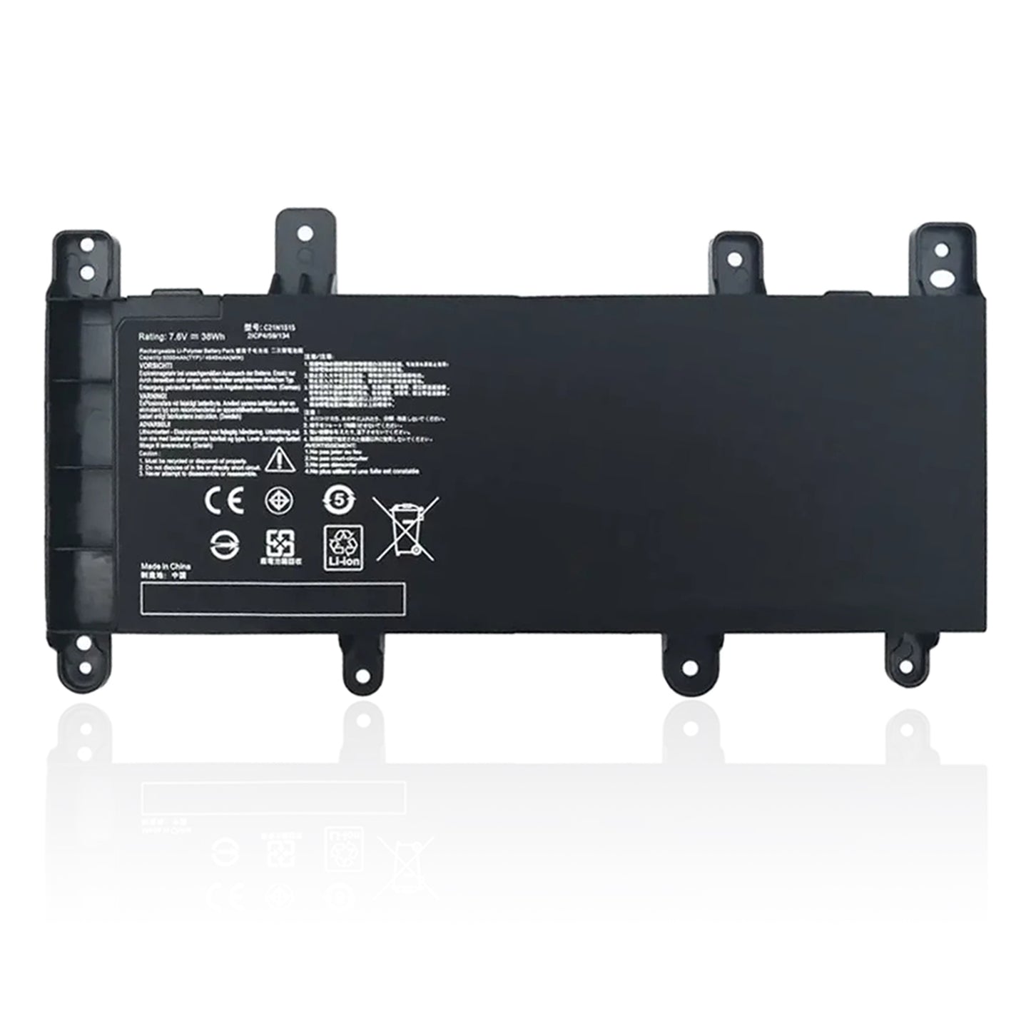 KELESY New C21N1515 Laptop Battery For ASUS X756 X756UA X756U X756UJ X756UB X756UX X756UQ X756UV X756UW Series F756UW F756UX