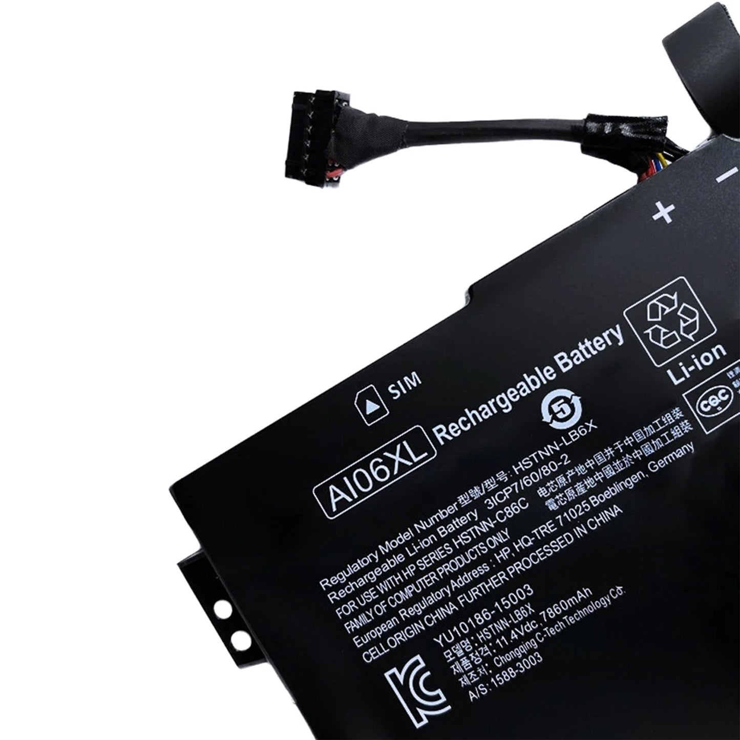 KELESY 11.4V 96Wh AI06XL Laptop Battery For HP ZBook 17 G3 T7V62ET V1Q05UT X9T88UT T7V61ET 17 G3 Workstation Series AI06096XL
