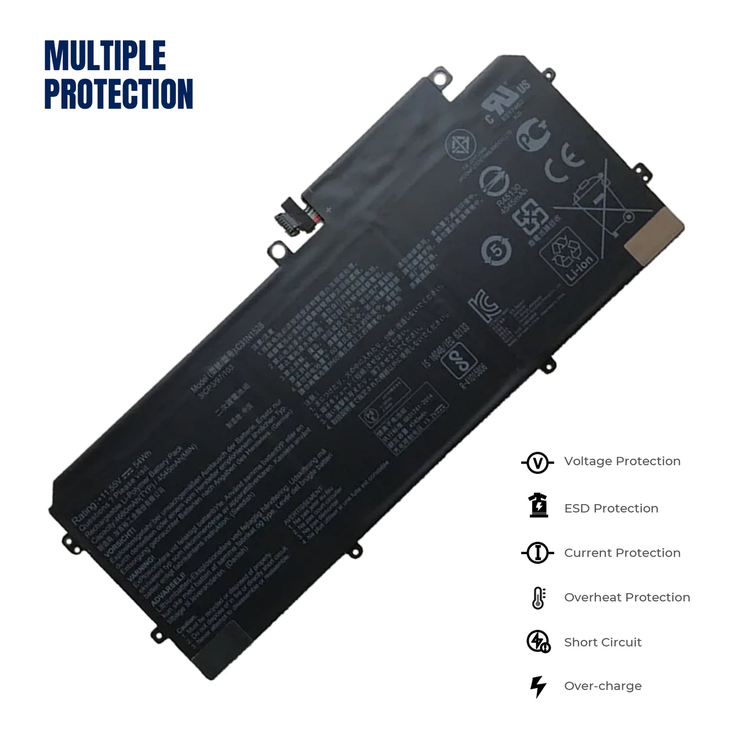KELESY Genuine C31N1528 3ICP3/97/103 0B200-02080100 Laptop Battery For Asus UX360 UX360C UX360CA-C4008T FC060T UBM1T Q324CA