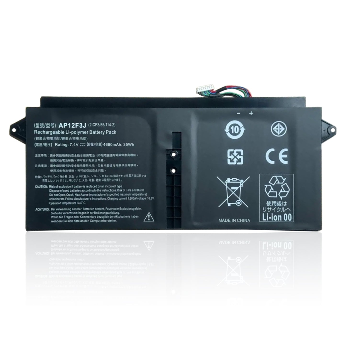 Аккумулятор KELESY AP12F3J для ультрабука Acer Aspire 13,3 дюйма S7-391 S7-391-73514G25aws S7-191-53314G12ass