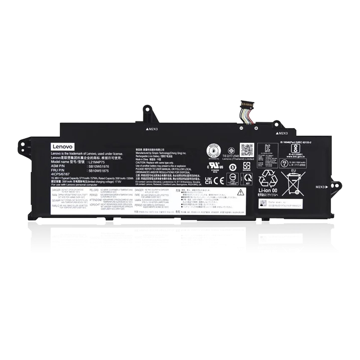 Аккумулятор для ноутбука KELESY L21L4P73 для Lenovo ThinkPad T14s Gen 3 Gen 4 21BR 21BS 21F8 21F9 серии 4ICP5/68/70 L21M4P75 L21B4P71