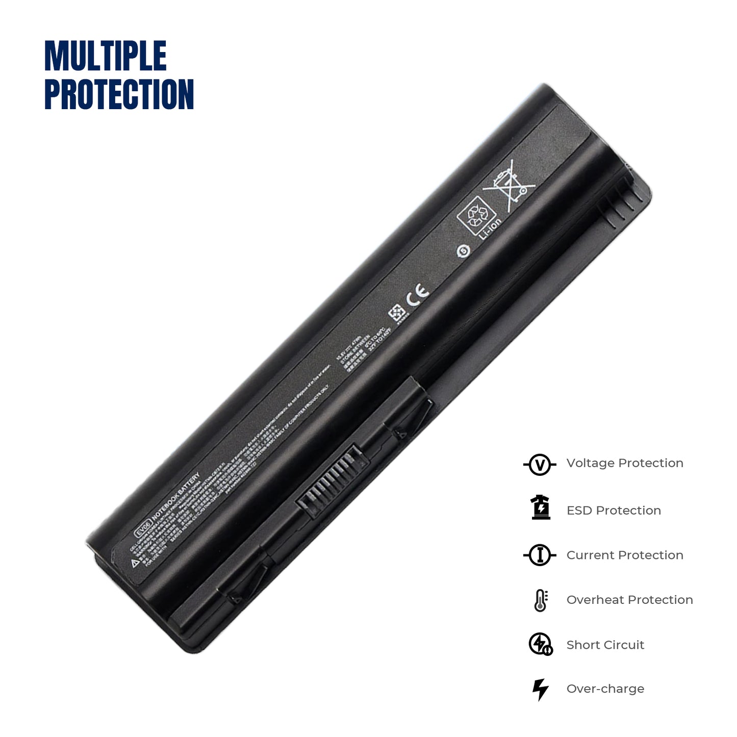 KELESY EV06 Laptop Battery for HP Pavilion DV4 DV5 DV6 for Compaq Presario CQ50 CQ71 CQ70 CQ61 CQ60 CQ45 CQ41 CQ40 HSTNN-LB73