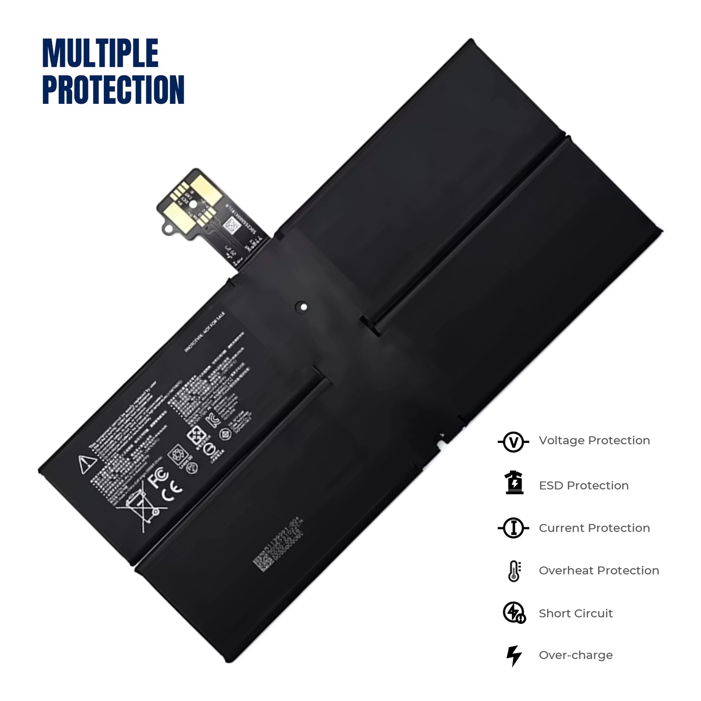 KELESY Genuine Original G3HTA056H Laptop Battery For Microsoft Surface Pro X 1876 iFixit SQ1 3.0GHz MQ03