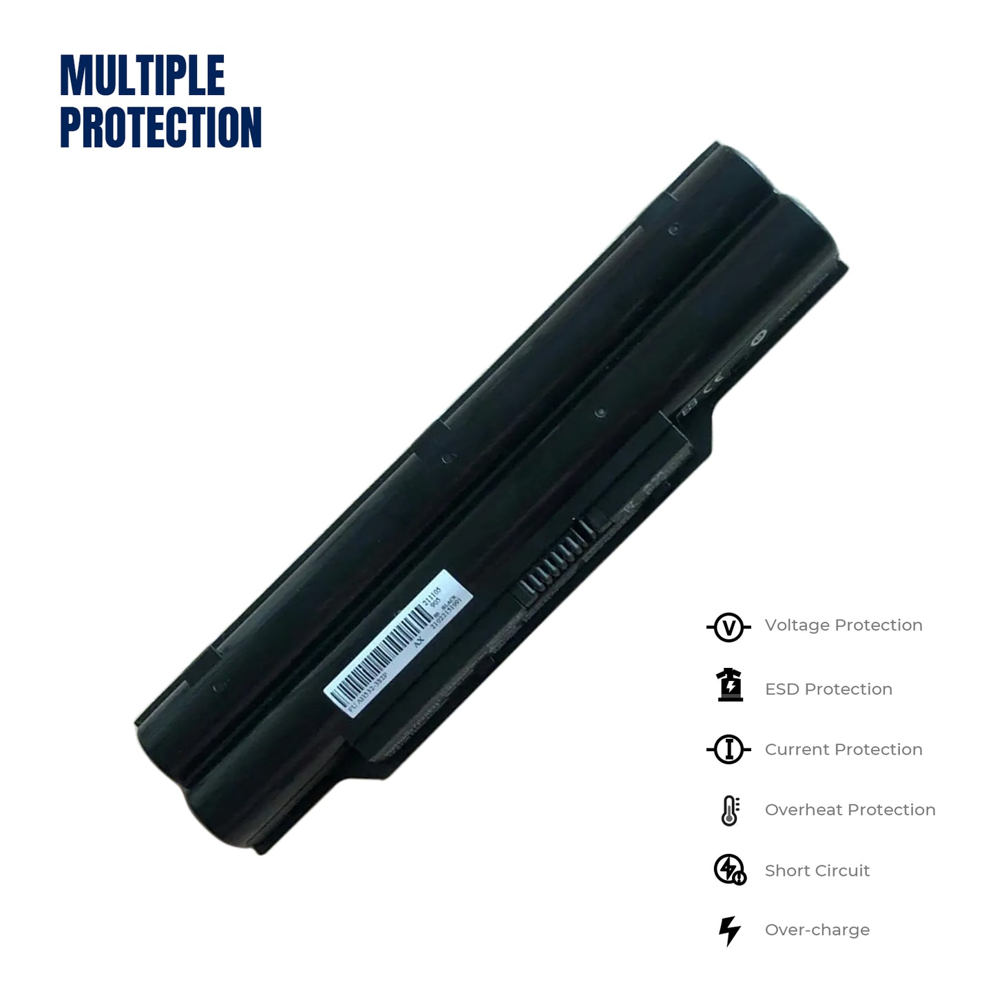 KELESY Batería para portátil FPCBP331 FPCBP347AP FMVNBP213 para FUJITSU para LifeBook AH512 AH532/GFX AH532, nueva