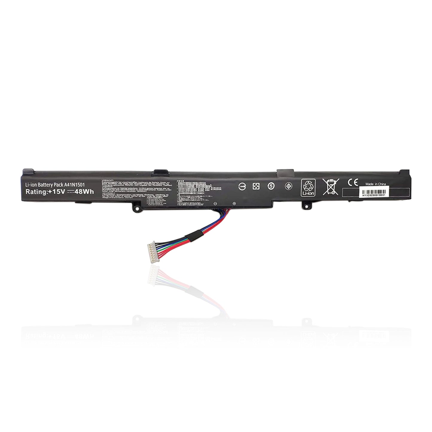 KELESY A41N1501 Laptop Battery for ASUS GL752JW GL752 GL752VL GL752VW N552 N552V N552VW N752 N752V N752VW N752VX A41LK9H
