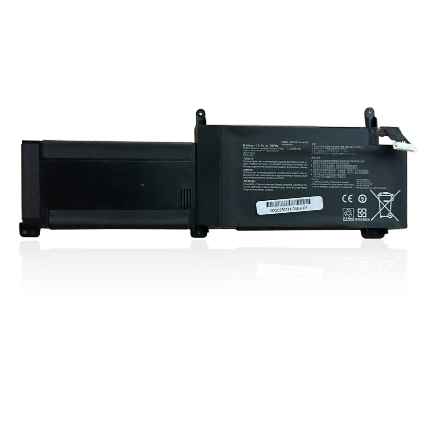Аккумулятор KELESY C41N1716 для Asus ROG Strix GL703GM GL703GS S7BS S7BS8750 15,4 В 76 Вт·ч