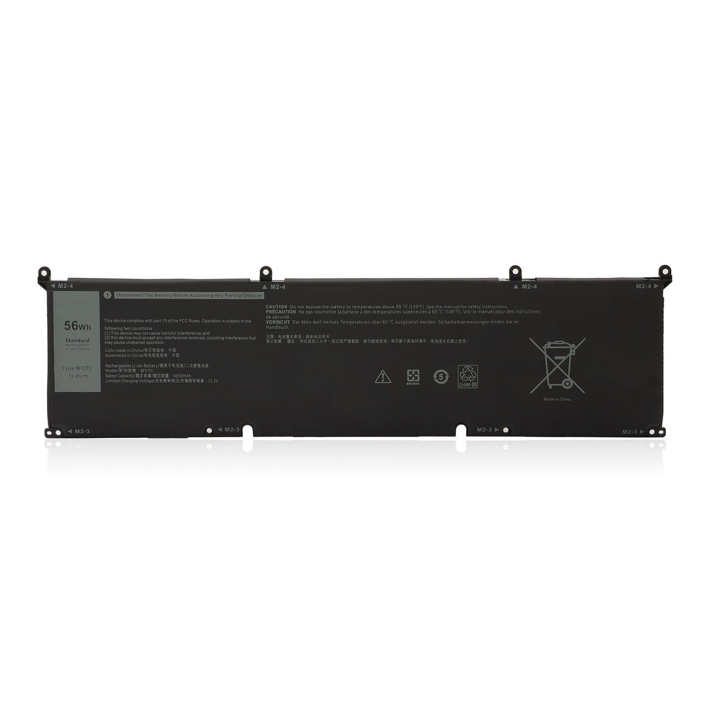 KELESY новый 8FCTC 69KF2 70N2F DVG8M аккумулятор для Dell Alienware M15 M17 R3 XPS15 9500,G7 7500 для Precision 5550 P100F P45E P91F
