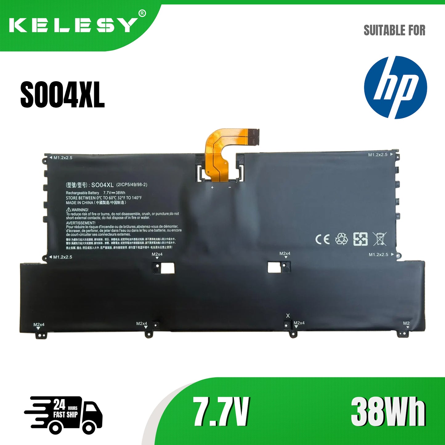 KELESY SO04XL Laptop battery For HP Spectre 13 13-V016TU 13-V015TU 13-V014TU 13-V000 Series 844199-855 843534-1C1 HSTNN-IB7J