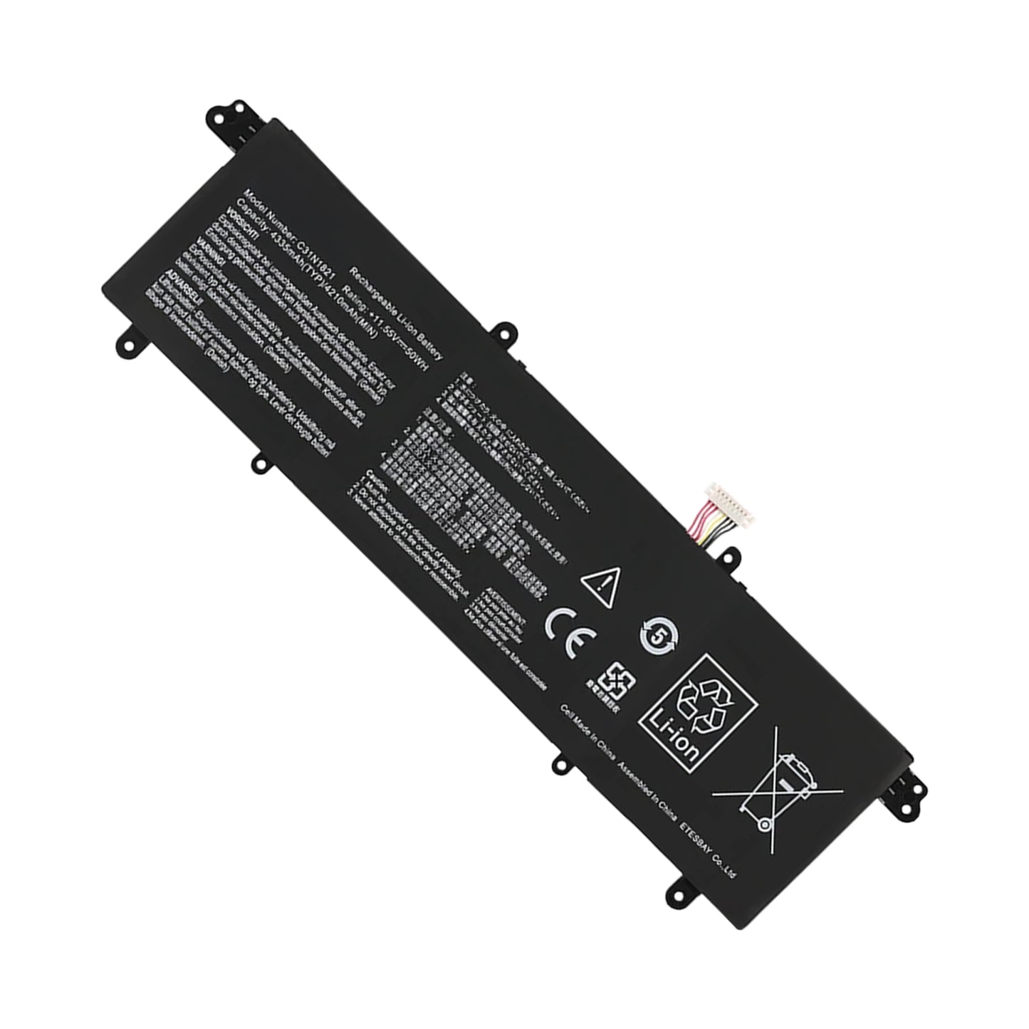 KELESY C31N1821 Laptop Battery For ASUS ZenBook S13 UX392 UX392FA UX392FN UX392FN-XS71 Series Notebook 0B200-03210100 50WH