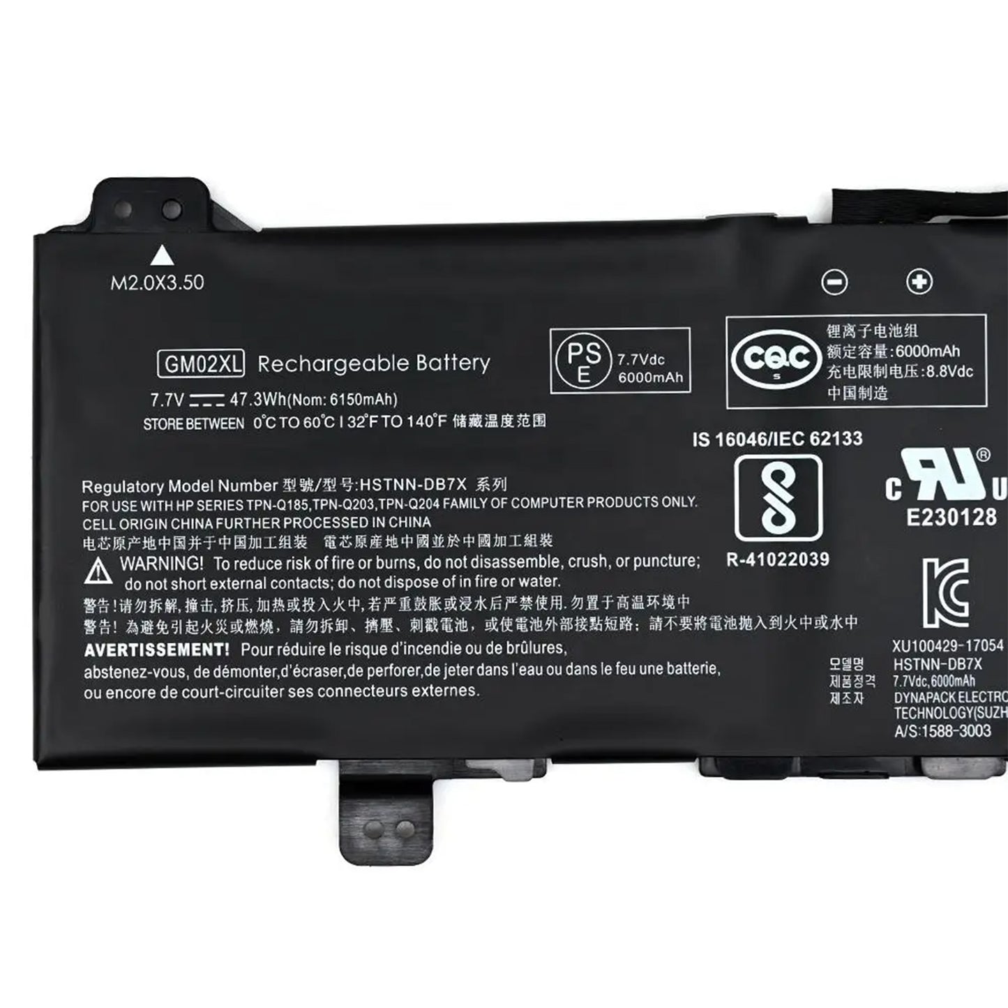KELESY GM02XL Laptop Battery For HP Chromebook 14 G5 Chromebook X360 11 G1 Series 917679-271 HSTNN-DB7X HSTNN-UB7M GM02
