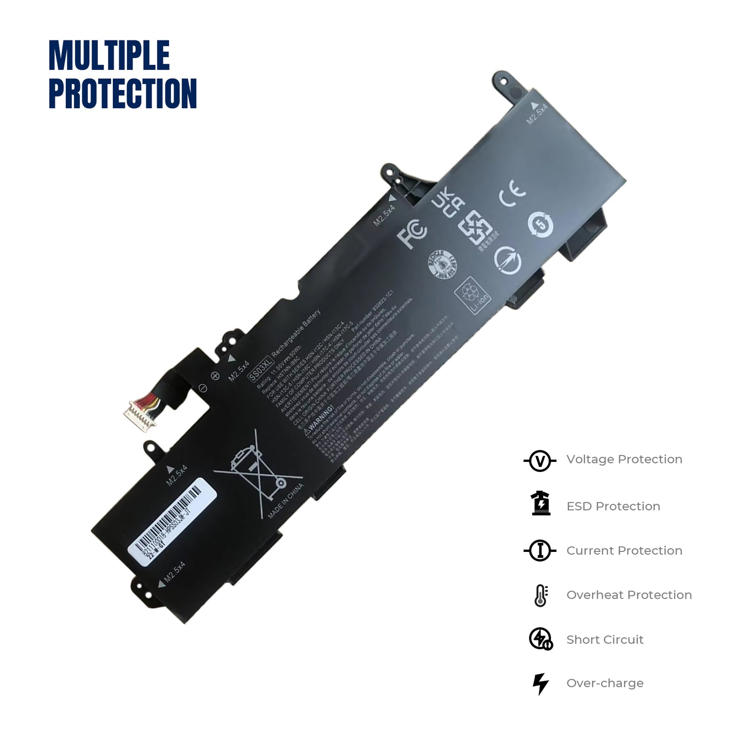 KELESY SS03XL 933321-855 Laptop Battery for HP EliteBook 840 G5 G6 730 735 740 745 830 846 G5 735 745 830 G6 ZBook 14U G5 G6 HSN-I13C-4