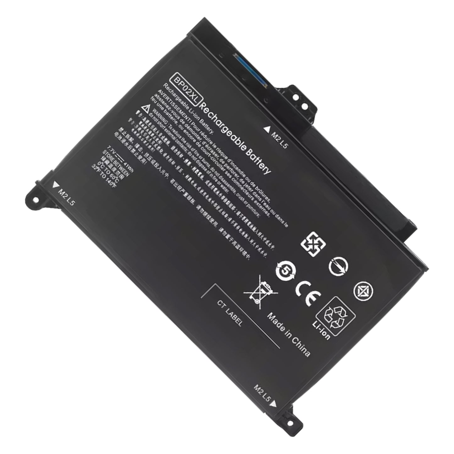 KELESY 7.7V 5150mAh BP02XL Laptop Battery For HP Pavilion PC 15 15-AU 849909-850 849569-421 HSTNN-LB7H BP02041XL HSTNN-UB7B