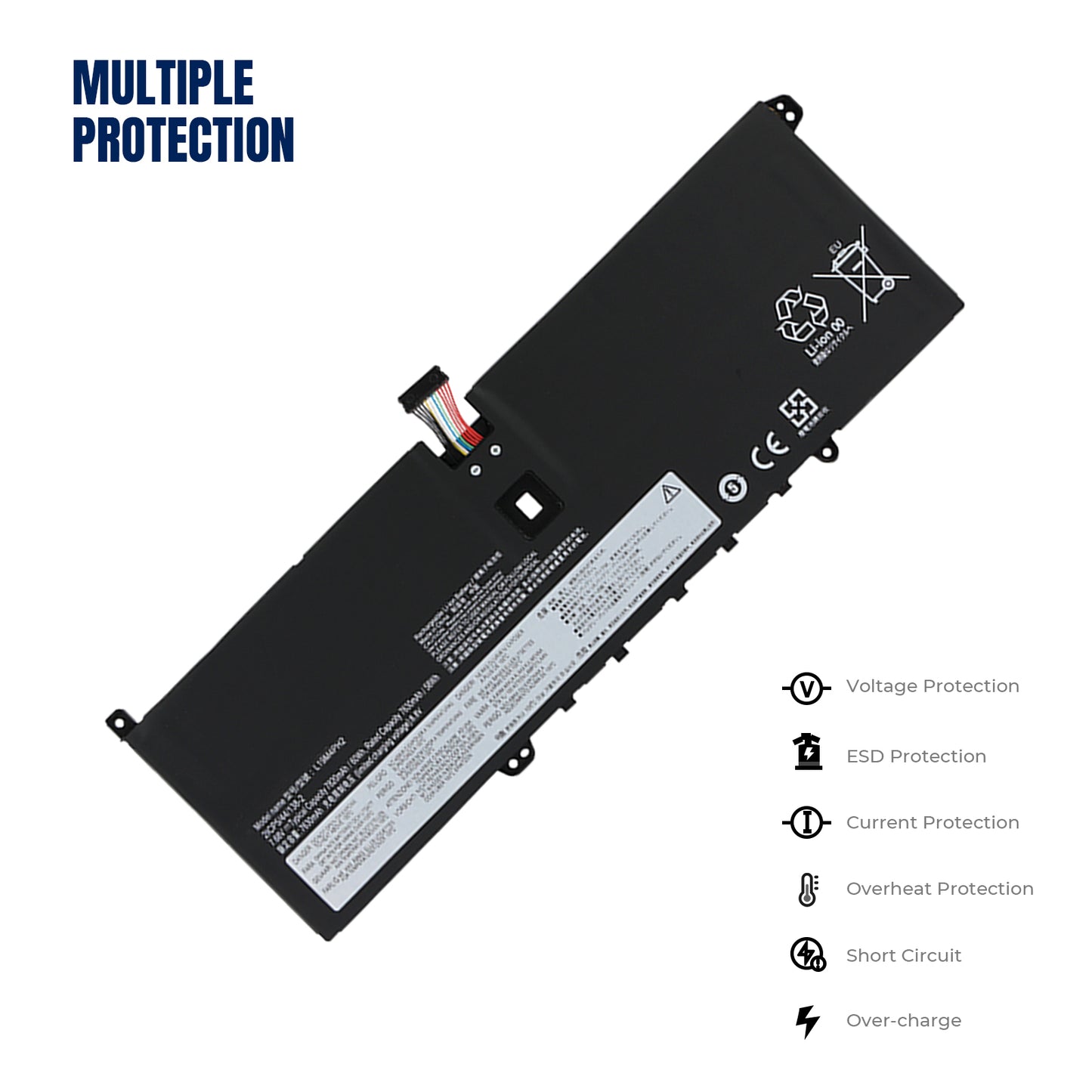 KELESY новый аккумулятор для ноутбука L19M4PH2 7.68V/60Wh/7820mAh L19C4PH2 для Yoga 9i 14, 9-14ITL5 82BG C950 серии