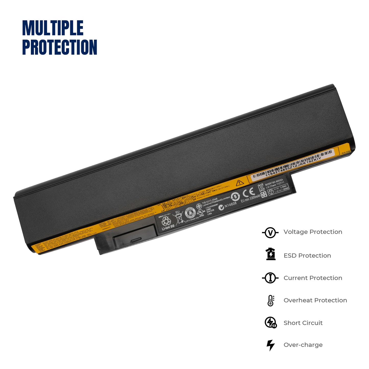 KELESY X121E X130E Battery for Lenovo ThinkPad E120 E125 E130 E135 E145 E320 E325 E330 E335 L330 45N1058 45N1059 X131E X140E