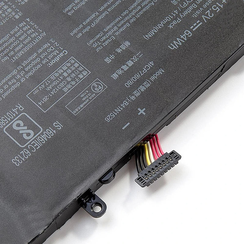 KELESY B41N1526 Аккумулятор для ноутбука Asus FX502VM FX60VM FX502VM-AS73 FX502VM-FY361T ROG Strix GL502VT GL502VT-DS74 GL502VM