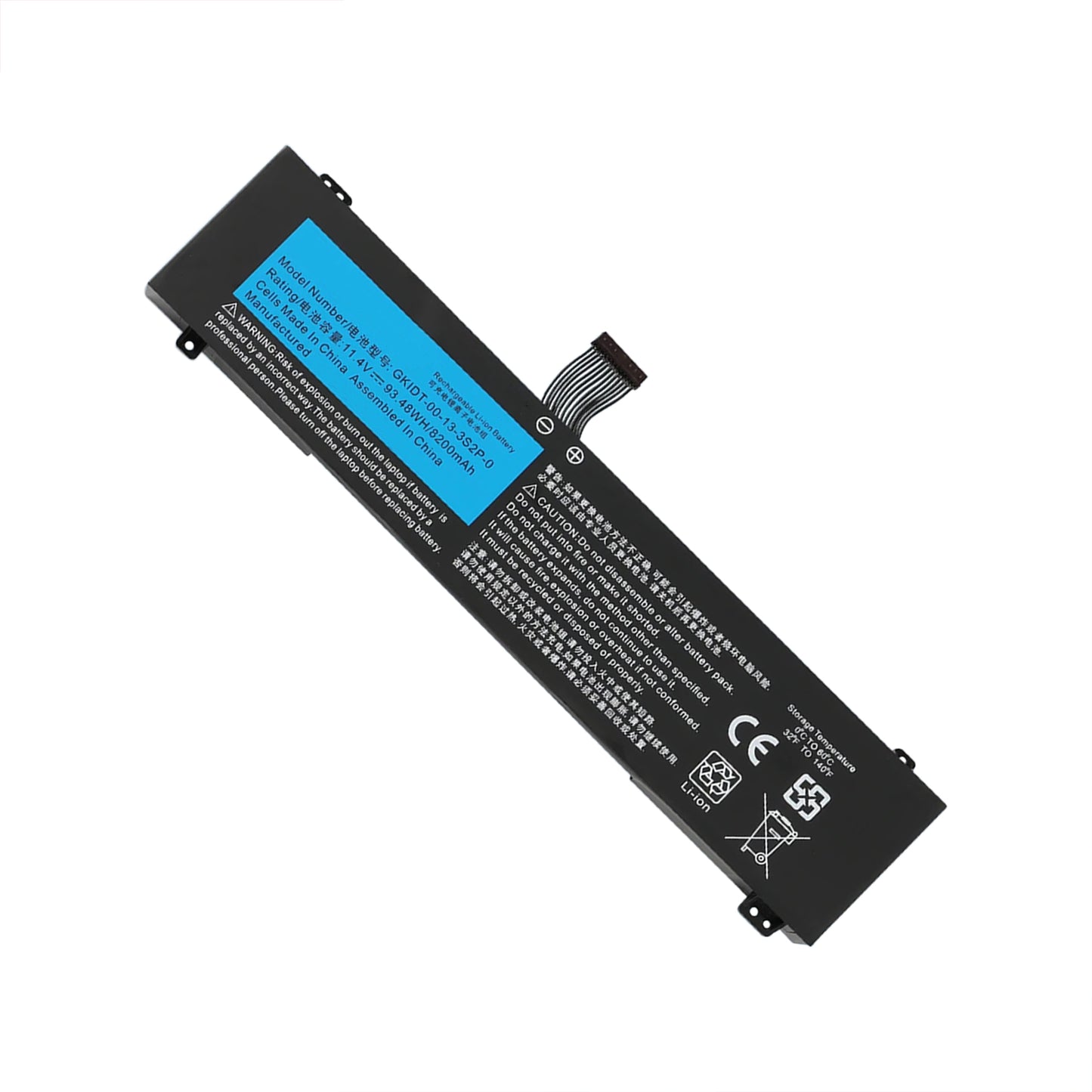 KELESY Batería de GKIDT-00-13-3S2P-0 para XPG Xenia 15, para zhenker XMG Fusion 15 XFU15L19 GKIDT-03-17-3S2P-0
