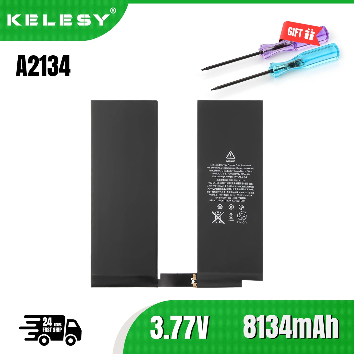 KELESY A1798 сменный аккумулятор для планшета iPad Pro10.5" A1701 A1709 A1852 A2134 MQDT2LL/A PHH2LL/A MQF22LL/A 3.77V 8134mAh