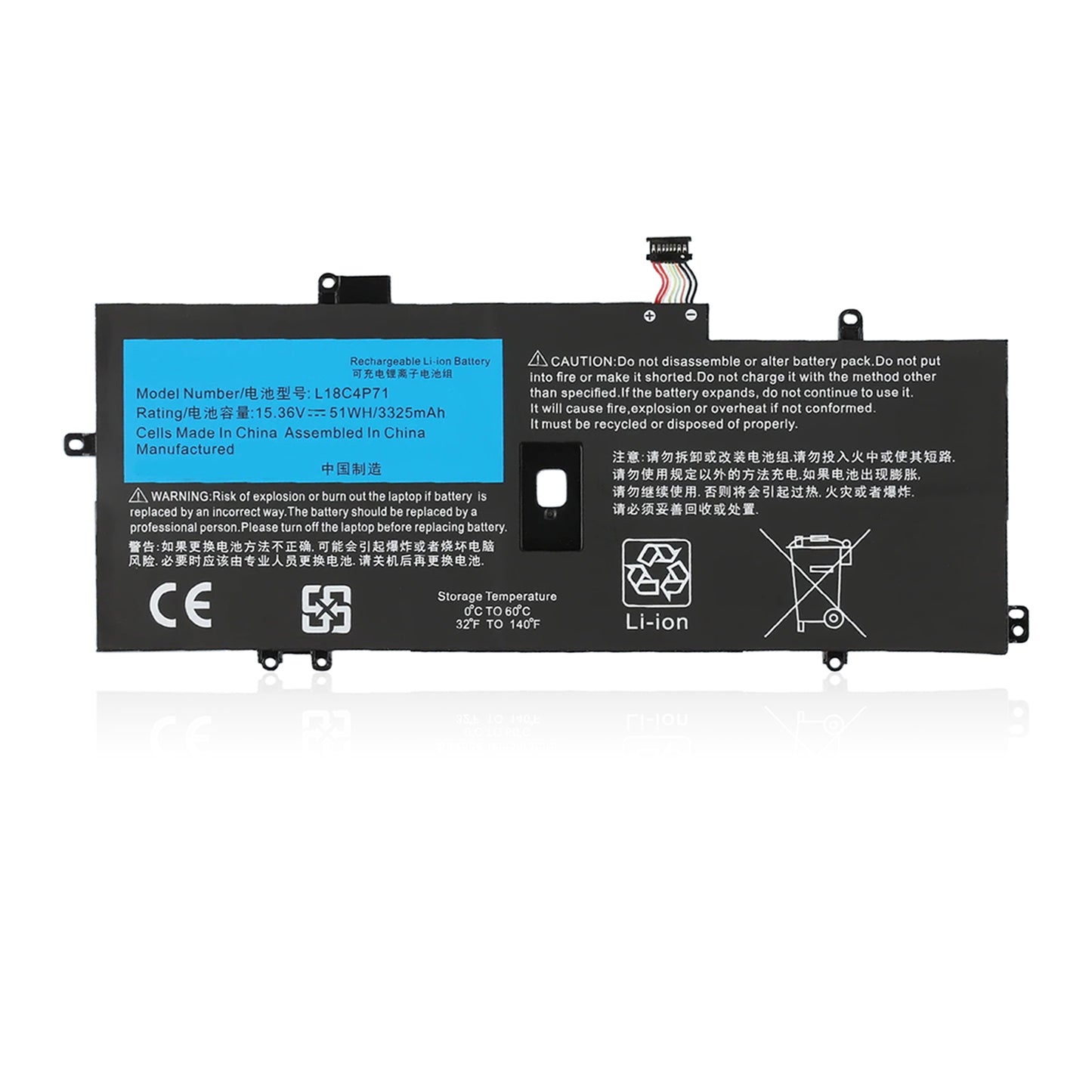 KELESY L18M4P72 L18C4P71 para Lenovo Thinkpad X1 Carbon 7th 2019 2020 Series L18L4P71 SKB10K97642 02DL004 02DL005