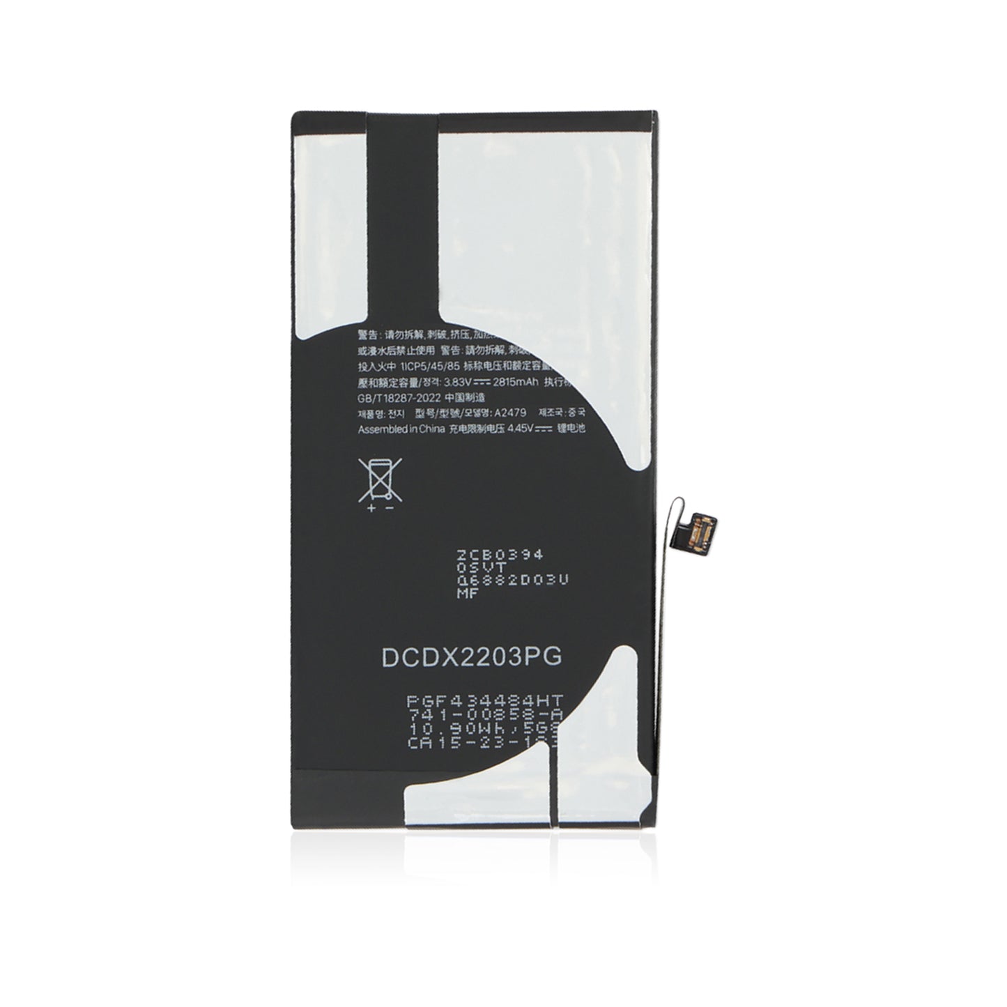 KELESY A2479 сменный аккумулятор для iPhone 12 iPhone 12pro 3,83 В 10,78 Вт·ч 2815 мА·ч с бесплатными инструментами