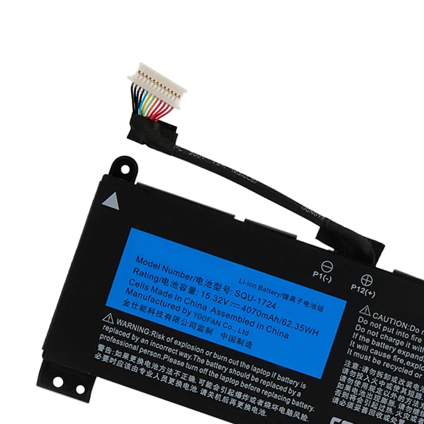 KELESY Batería de SQU-1724 para ordenador portátil, parte de PC para AORUS 15-XA 15-WA 15-W9 15-SA 15 X9 para GIGABYTE