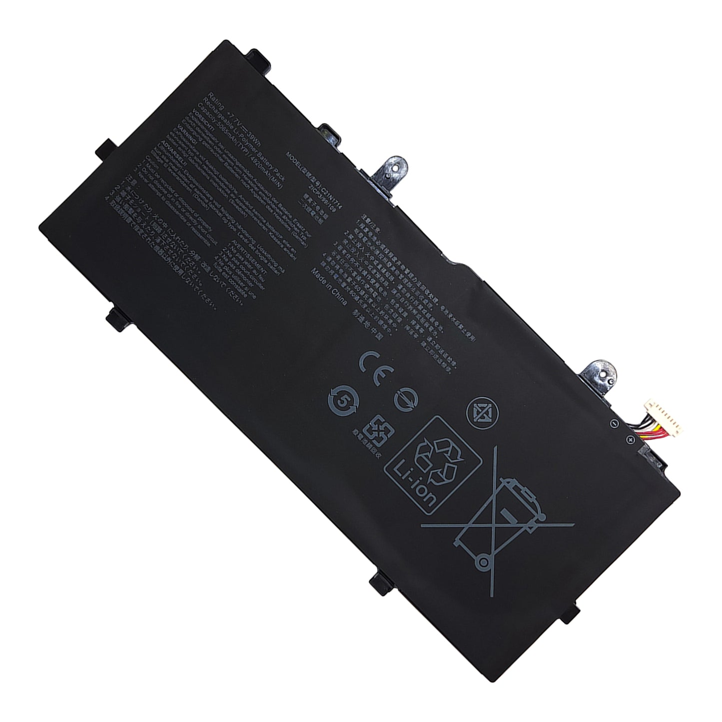 KELESY подлинный оригинальный 39WH C21N1714 аккумулятор для ноутбука ASUS VivoBook Flip TP401 TP401N TP401M TP401NA TP401CA J401MA J401CA