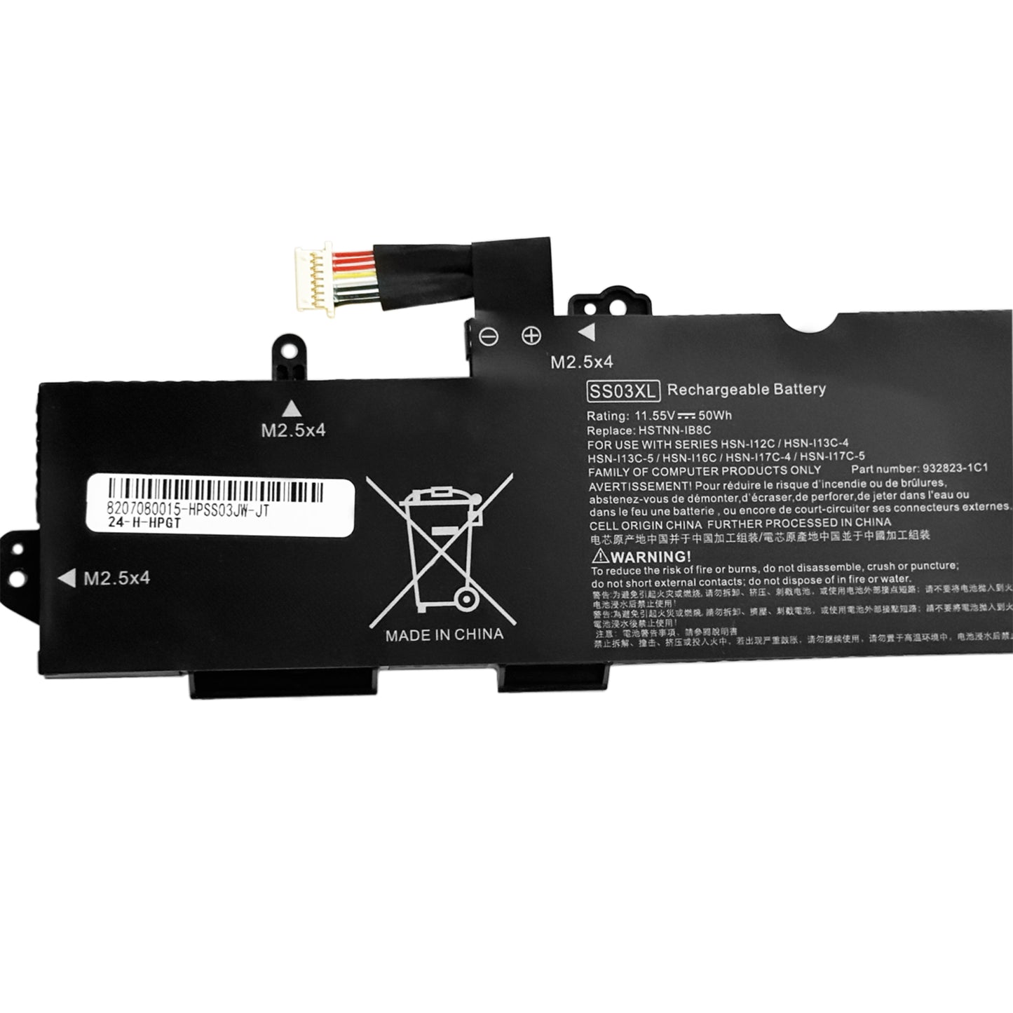 KELESY SS03XL 933321-855 Laptop Battery for HP EliteBook 840 G5 G6 730 735 740 745 830 846 G5 735 745 830 G6 ZBook 14U G5 G6 HSN-I13C-4