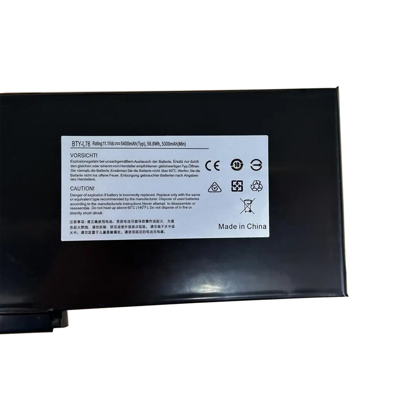 KELESY 5400mAh BTY-L76 Laptop Battery For MSI GS70 MS-1771 MS-1772 MS-1774 2QC-019XCN For Medion Erazer X7615 X7613