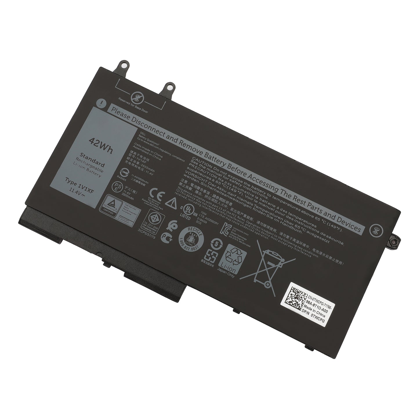 KELESY 1V1XF Laptop Battery for Dell Latitude 5400 5410 5500 Precision 3540 3550 Inspiron 7590 7591 2-in-1 Series 01V1XF