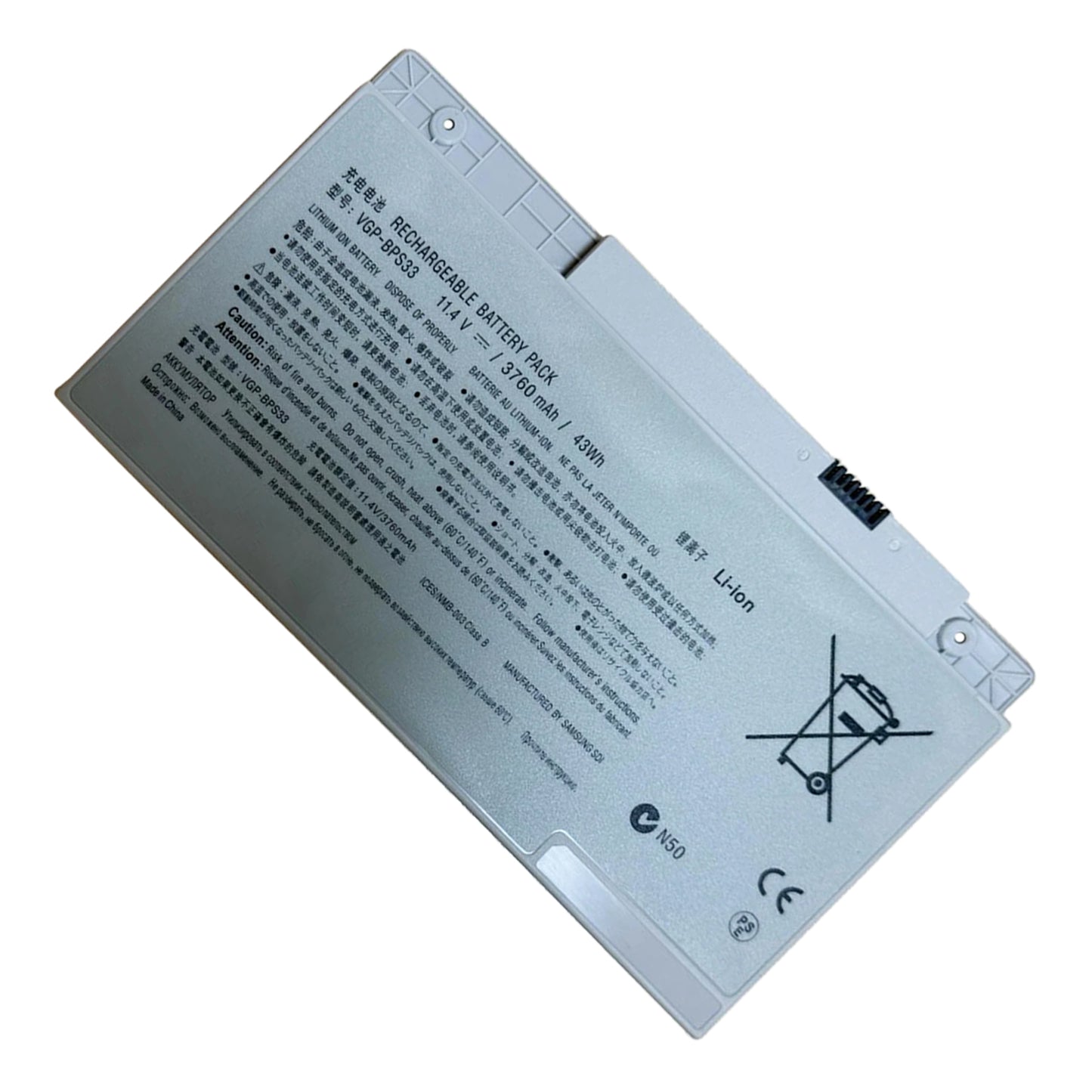 KELESY Batería Original para ordenador portátil SONY, 11,4 V, 43WH, para VGP-BPS33 VAIO, SVT-14, T14, T15, BPS33, Ultrabooks con