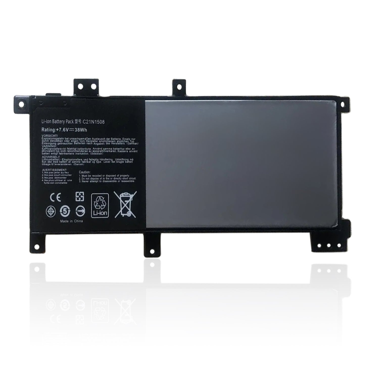 KELESY 38Wh 7.6V C21N1508 Laptop battery For Asus X456 X456UA X456UB X456UF X456UJ X456UQ X456UV X456UR Series