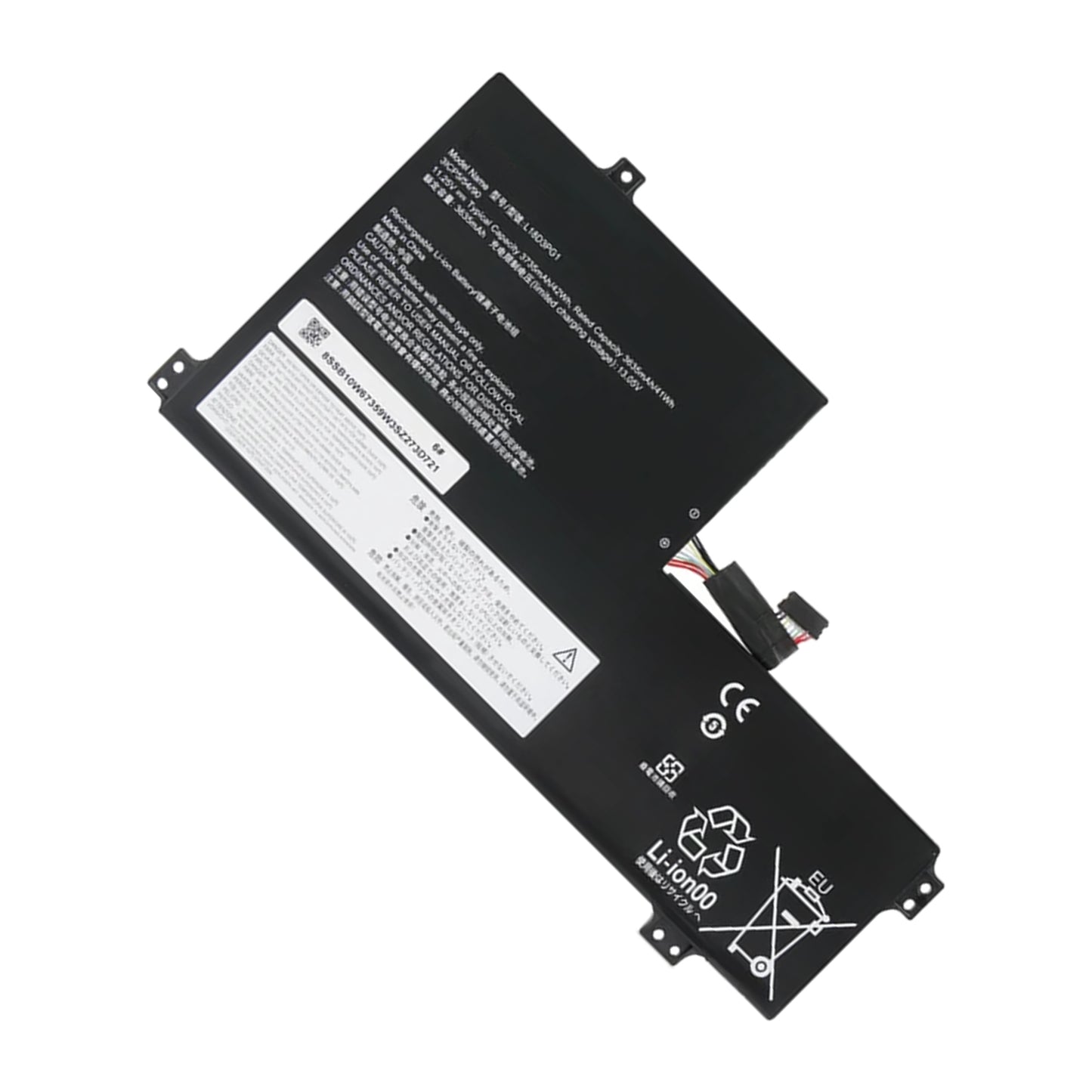 Аккумулятор для ноутбука KELESY L18D3PG1 L17M3PB0 для Lenovo 100E 500E Chromebook 1-го поколения/100E 300E 500E Chromebook 2-го поколения/100E 300E