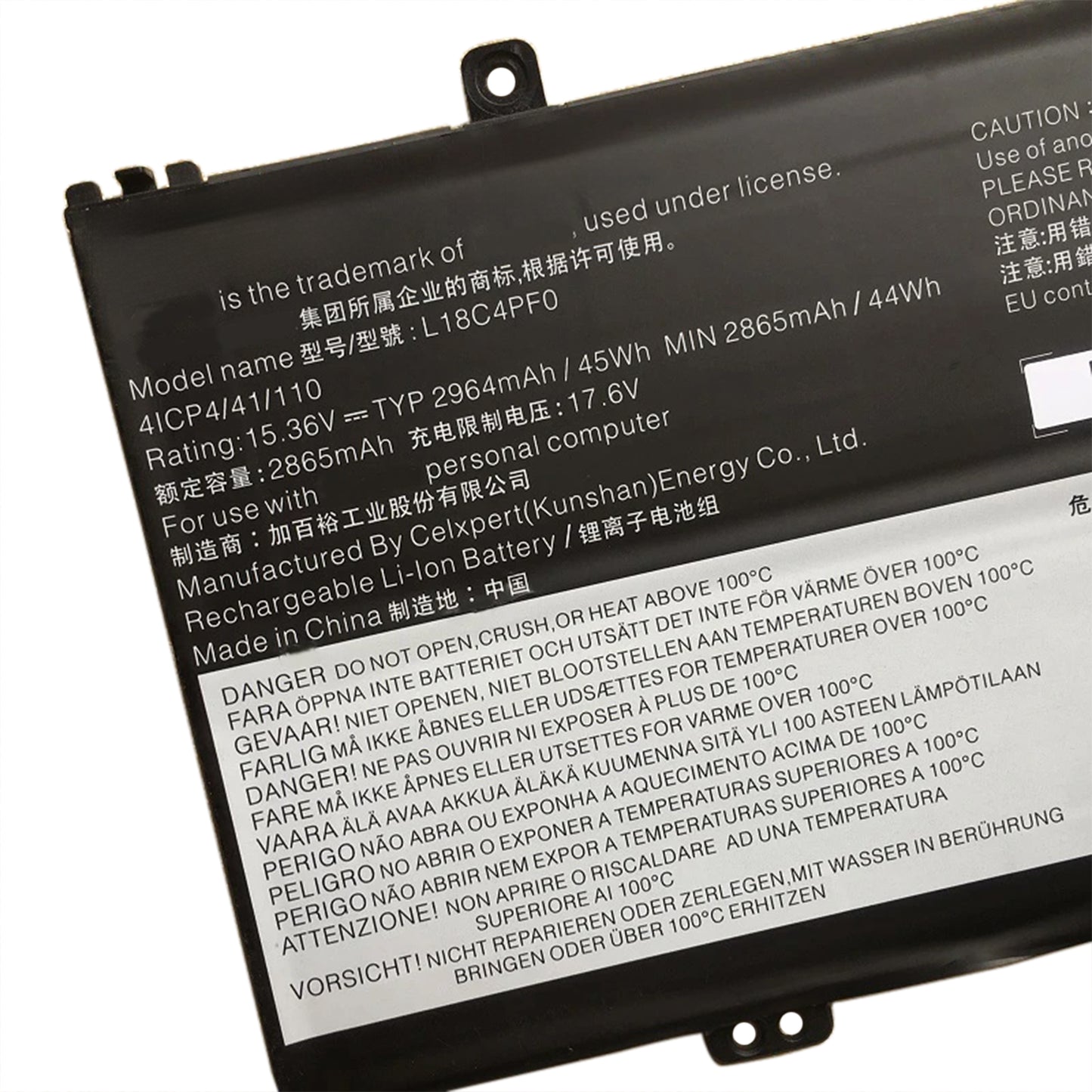 KELESY L18C4PF0 L18M4PF0 Laptop Battery For Lenovo ThinkBook 13S 14S 13S-IWL 13S-20R90071GE 14S-IWL 14S-20RM L18D4PF0