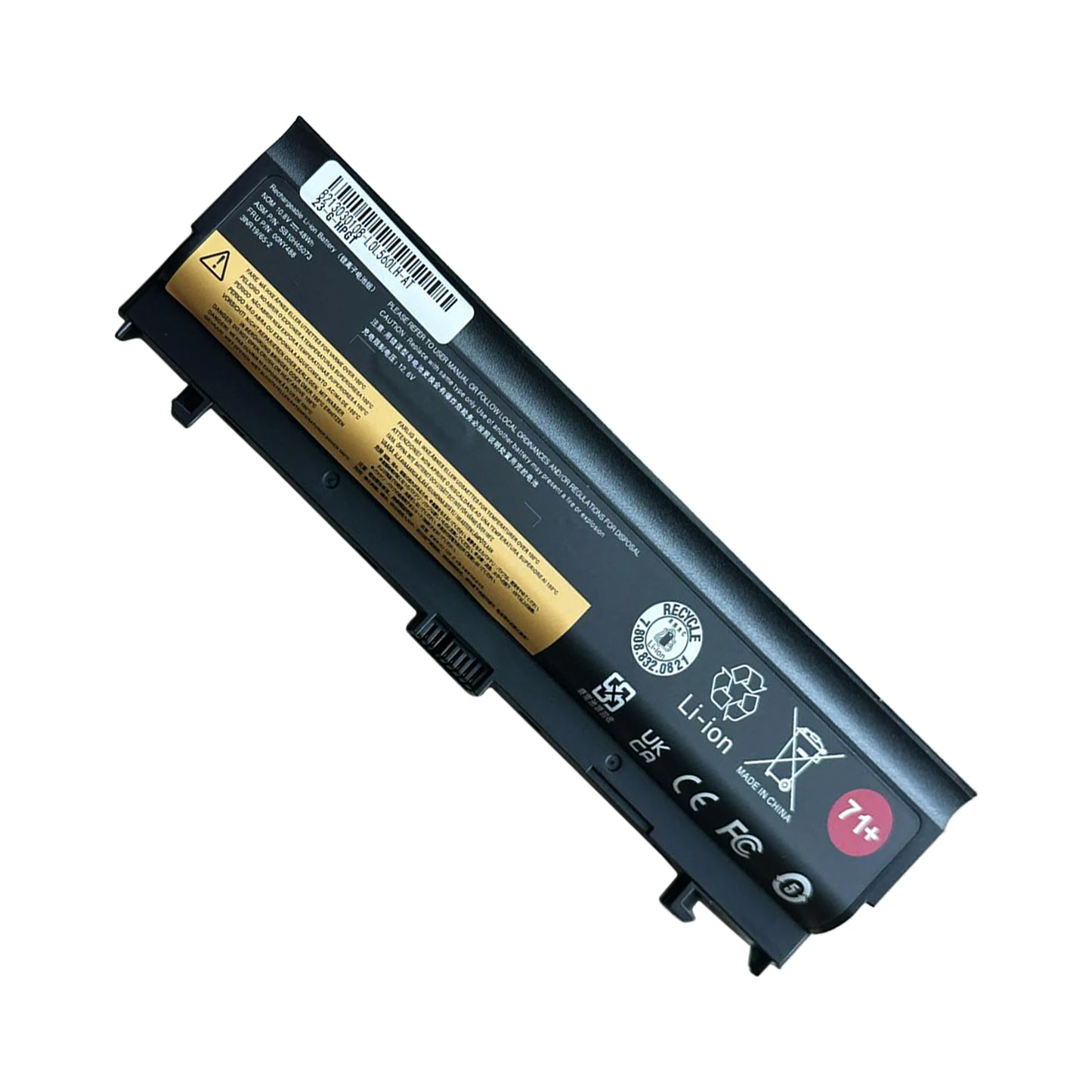 KELESY batería para Lenovo ThinkPad L560, L570, SB10H45073, SB10H45071, 00NY489, 00NY486, 00NY488, 71 +