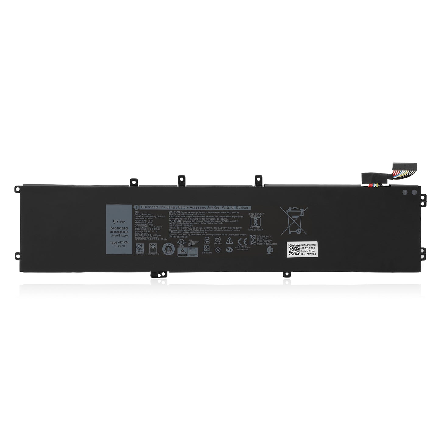 KELESY 4K1VM Laptop Battery For Dell G7 17 7700 0W62W6 0NCC3D V0GMT P46E XYCW0