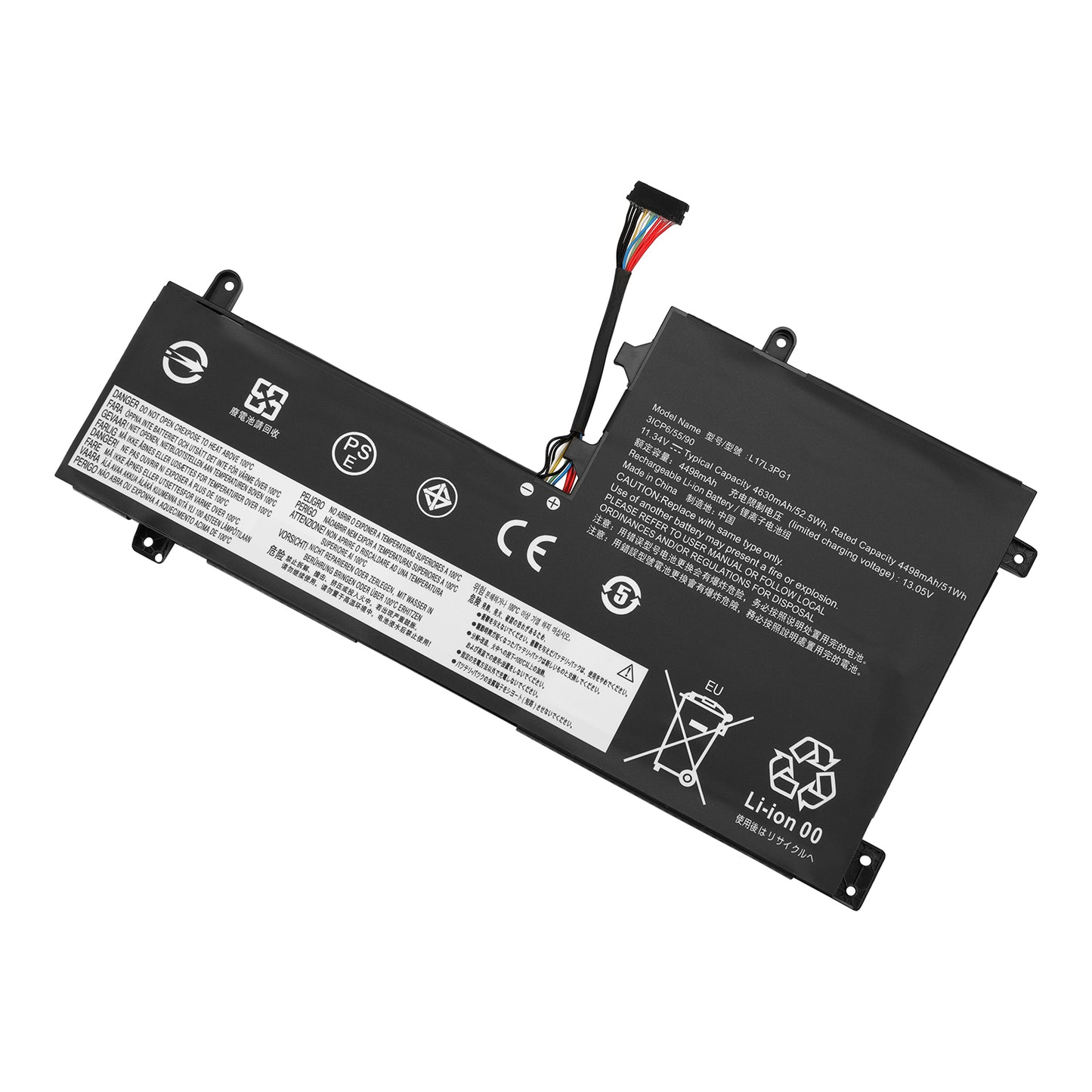 KELESY Оригинал для Lenovo Legion Y530 Y530-15ICH Y7000 Y7000P 2018/2019 L17C3PG2 L17L3PG1 L17M3PG1 L17M3PG3 Аккумулятор для ноутбука