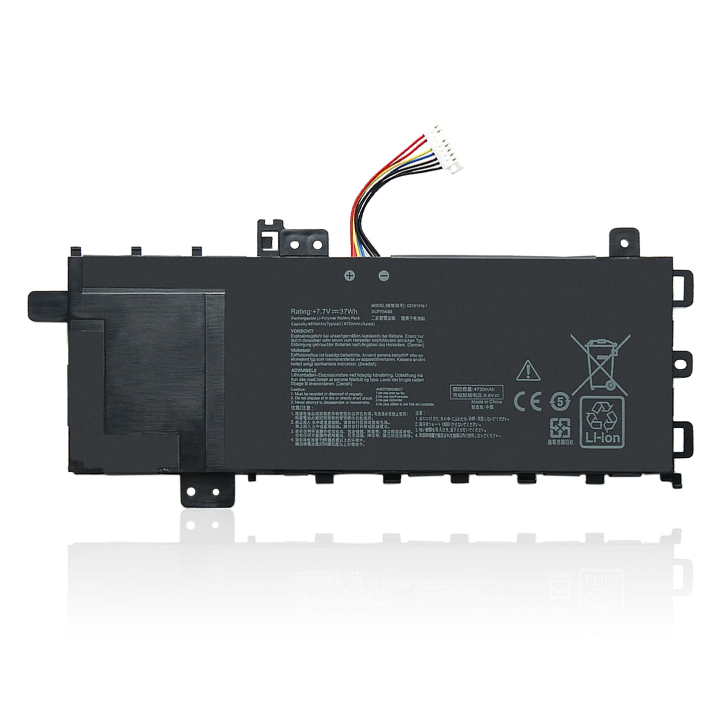 KELESY 7.7V 37WH C21N1818-1 Laptop Battery For ASUS VivoBook 14 X412 X409FA VivoBook 15 M509DA X509UA F509FA A409UA 2ICP7/54