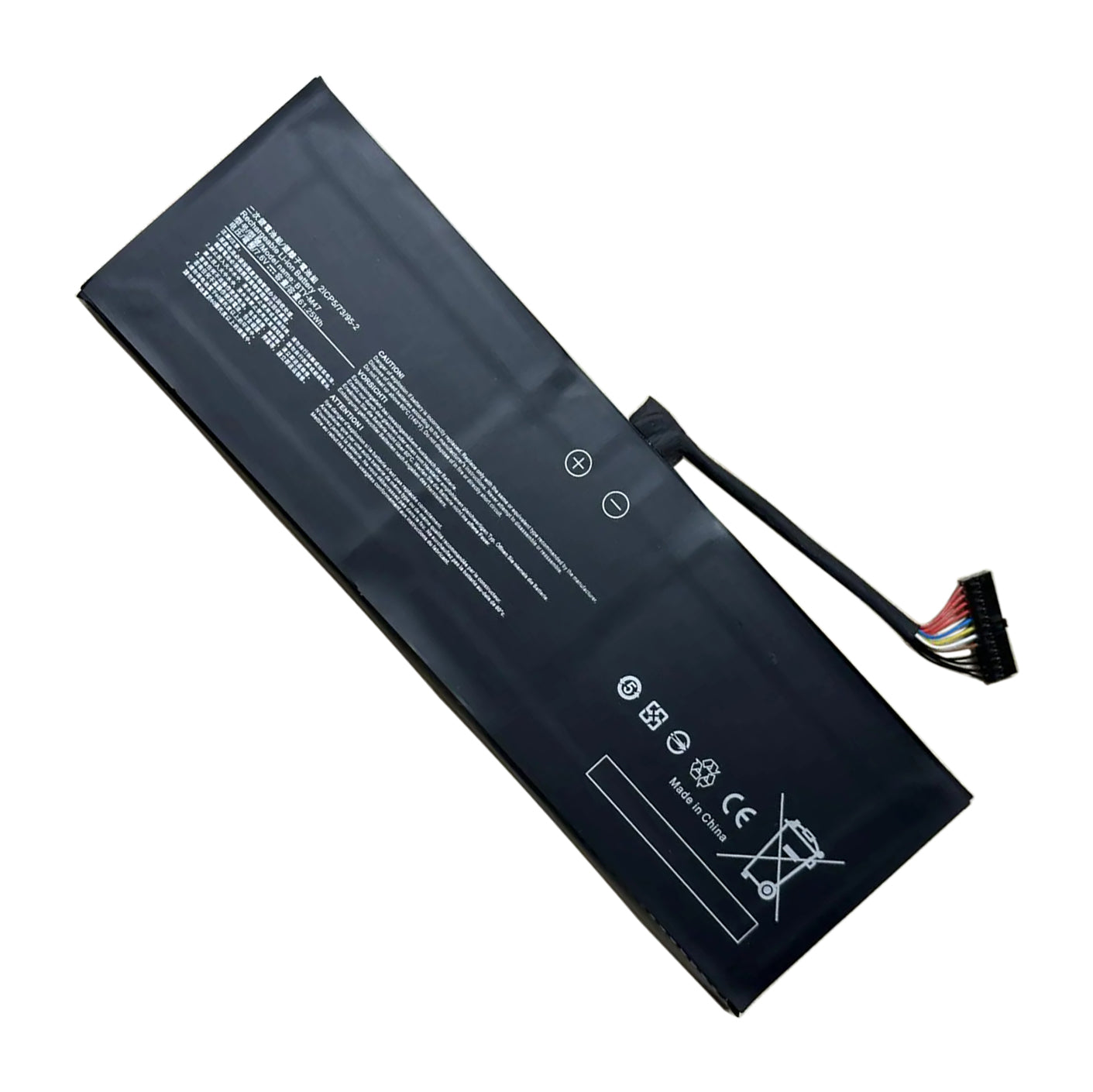 KELESY BTY-M47 Laptop Battery for MSI GS40 GS43 GS43VR 6RE GS40 6QE 2ICP5/73/95-2 MS-14A3 MS-14A1 7.6V 8060mAh