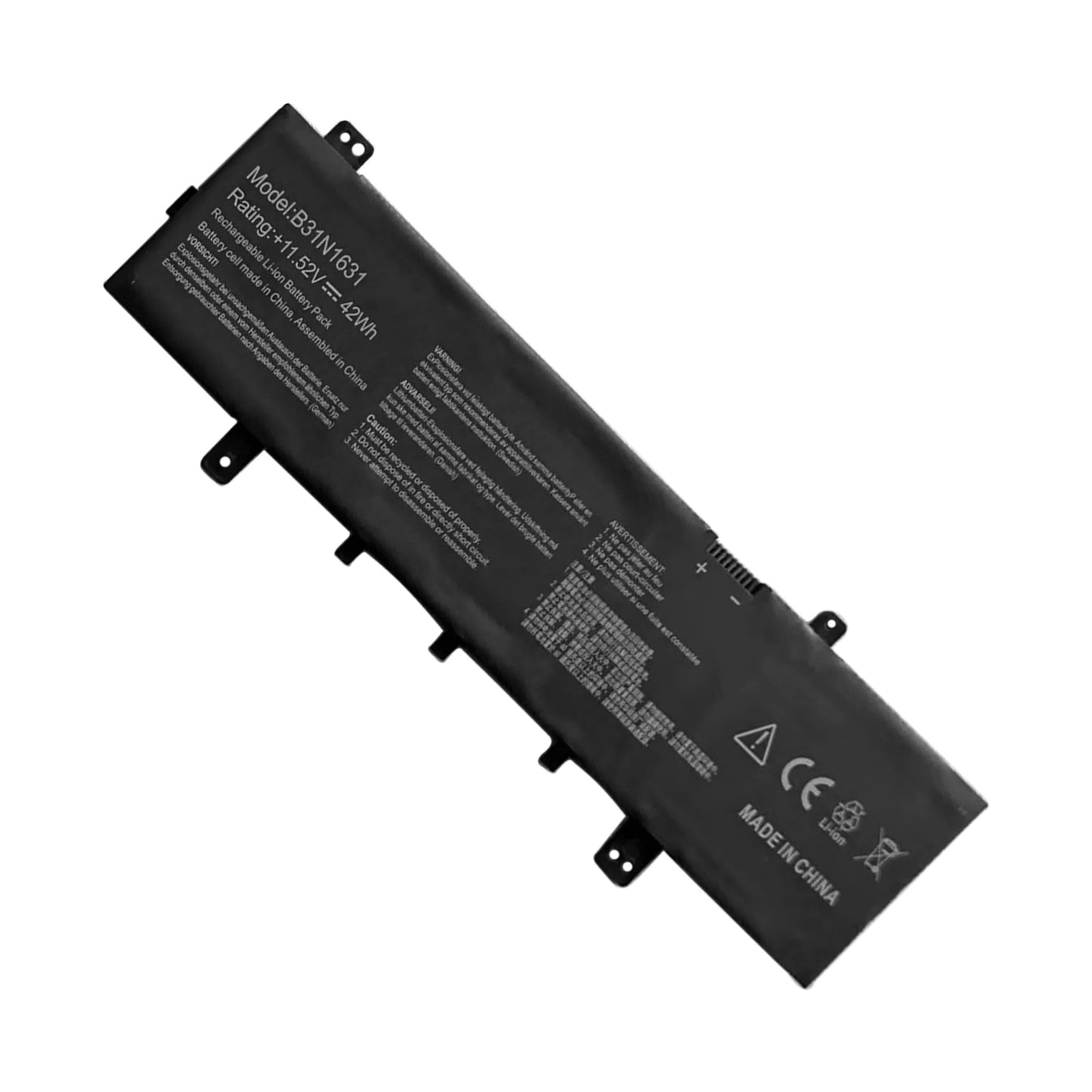 Аккумулятор KELESY B31N1631 для ноутбука ASUS VivoBook 15 X505ZA X505BA X505BP F505 F505ZA F505BA X505ZA-BQ012T X505BA-1A 42WH