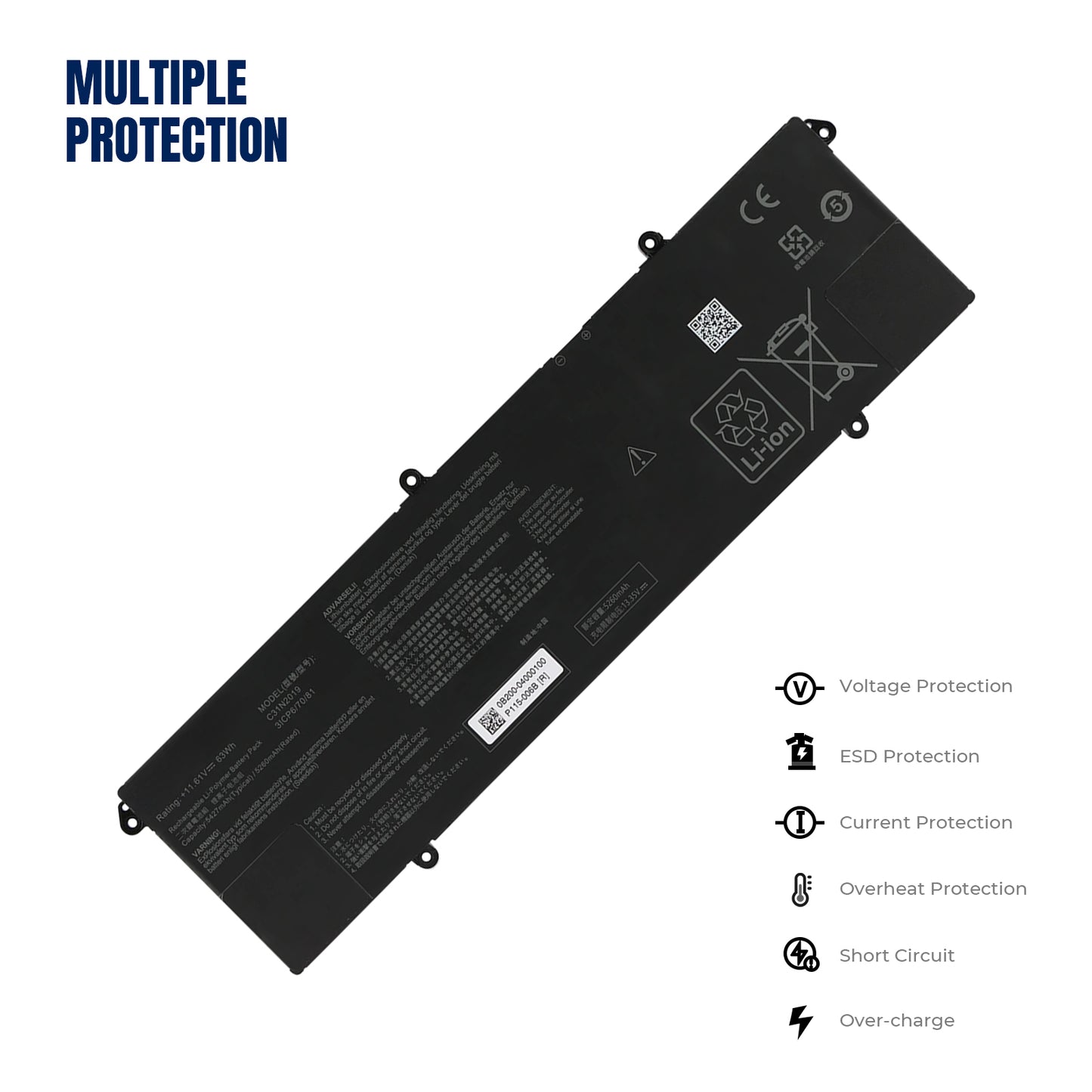 KELESY batería modelo C31N2019 C31N2019-1 para ordenador portátil, pieza de PC para ASUS VivoBook Pro 14X OLED M7400 15 OLED