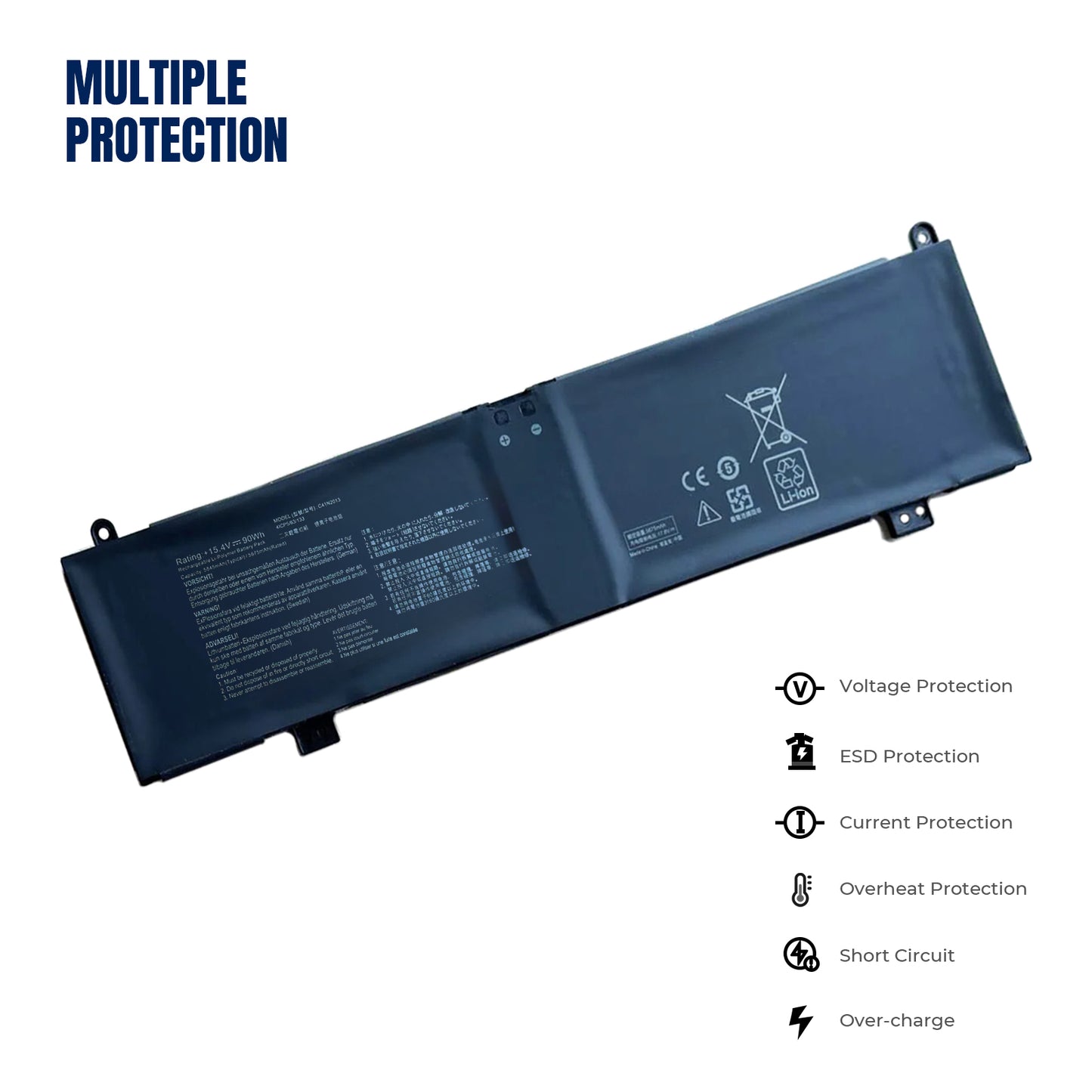 KELESY C41N2013 Laptop Battery For ASUS ROG Strix G15 G513 G513QR G513QM G533 G533QR G533ZS G733 GA503 GX703 F15 FX507 Series