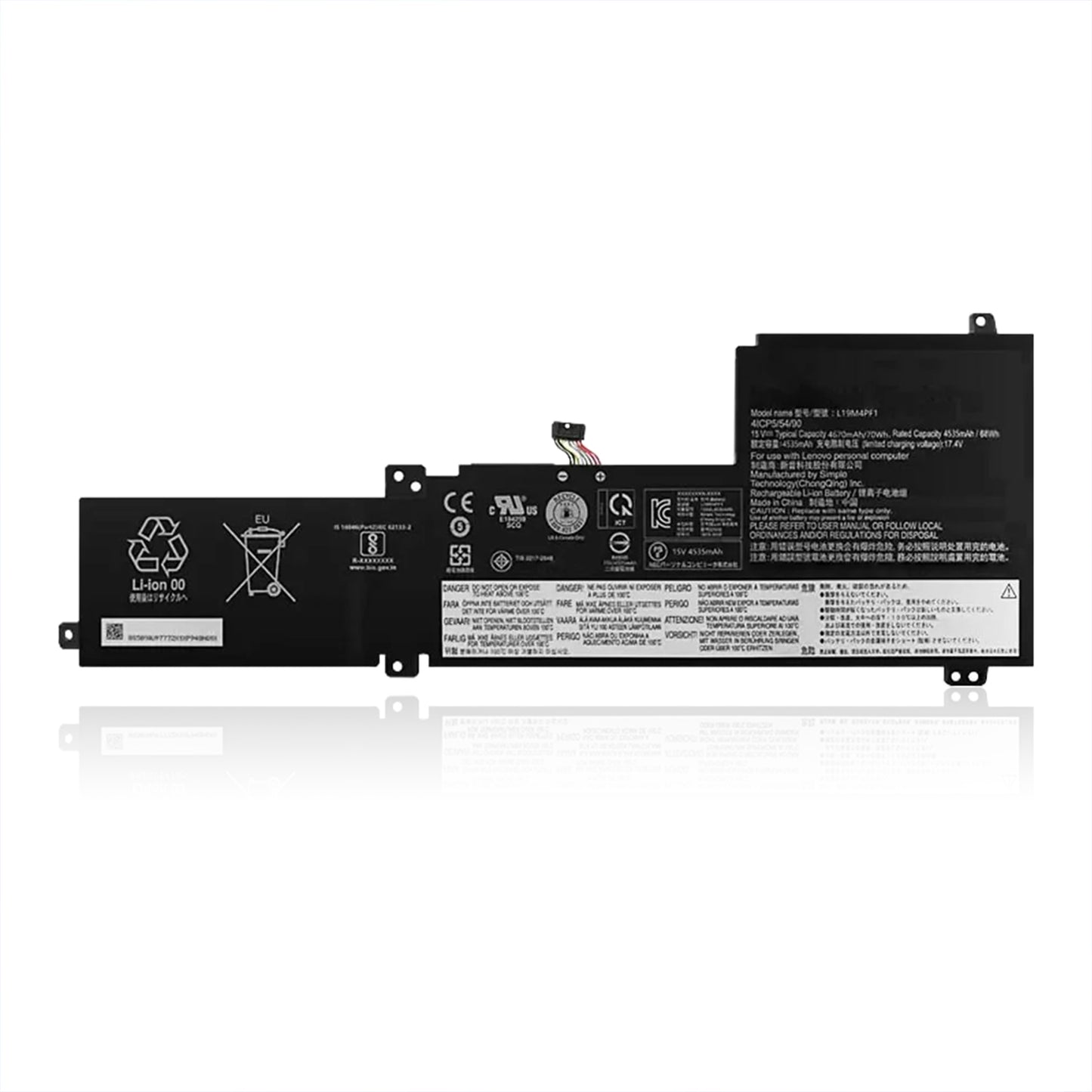 KELESY L19D4PD1 L19C4PD1 60WH Laptop Battery For Lenovo ideapad Yoga 6-13ARE05 6-13ALC6 Yoga C640-13IML LTE Series L19M4PD1
