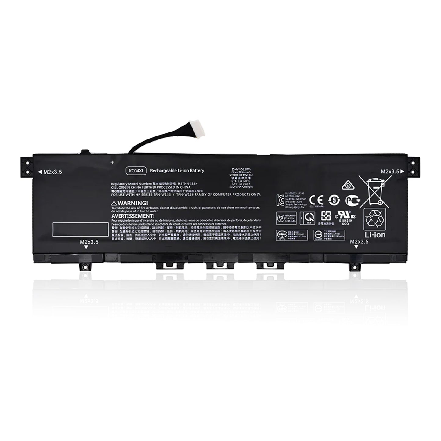 KELESY KC04XL Battery For HP Envy X360 13-AG 13-AQ 13-AH HQ-TRE TPN-W133 TPN-W136 HSTNN-DB8P 13-AH0016TX 15.4v/53.2Wh