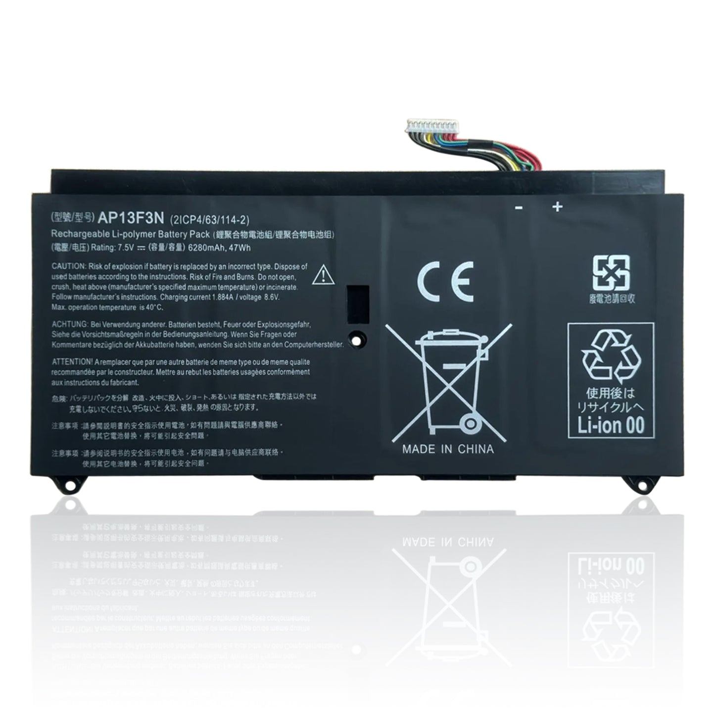 KELESY AP13F3N 2ICP4/63/114-2 Laptop Battery For Acer Aspire S7-392 S7-392-9890 S7-391-6822 Ultrabook 7.5V 6280mAh