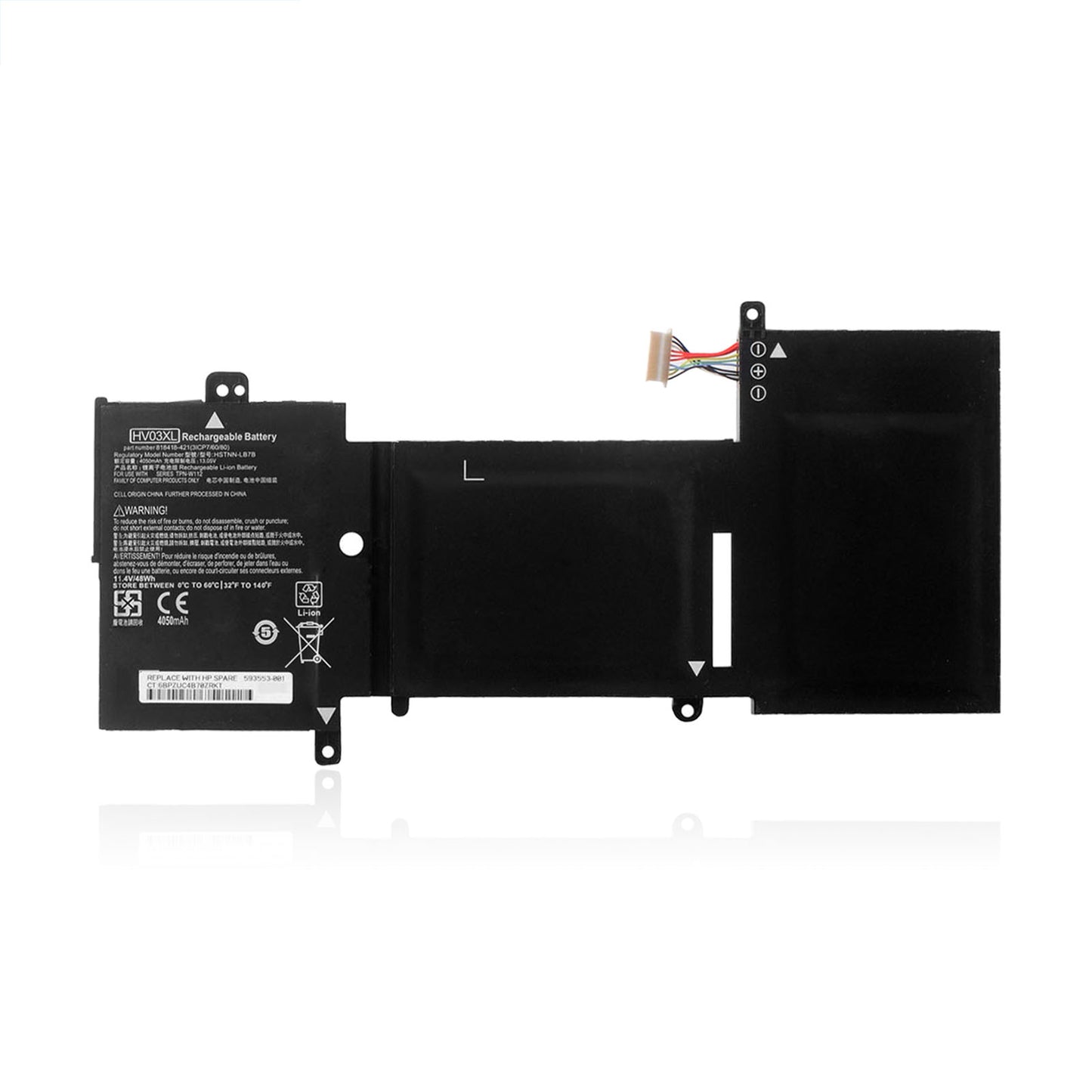 KELESY HV03XL 11.4V 48WH Laptop Battery For HP X360 310 G2 HSTNN-LB7B TPN-W112 818418-421 817184-005