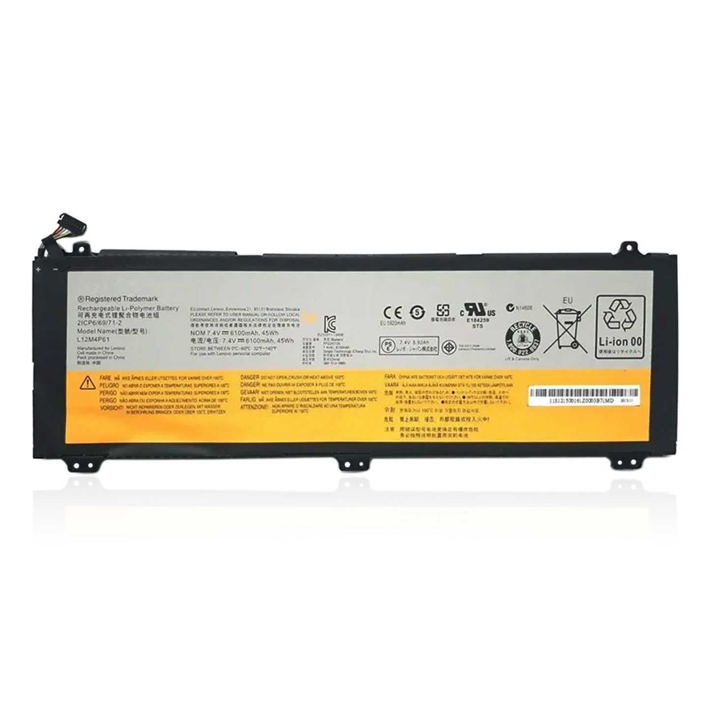 KELESY 7.4V 45WH New L12M4P61 L12L4P63 L12L4P61 Rechargable Laptop Battery Original For Lenovo IdeaPad U330 U330P U330T