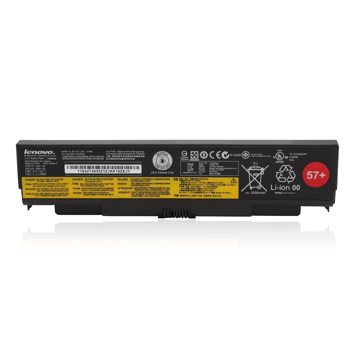 KELESY Laptop Battery for Lenovo ThinkPad T440P T540P W540 W541 L440 L540 45N1144 45N1145 45N1148 45N1159 45N1158 45N1160 57+