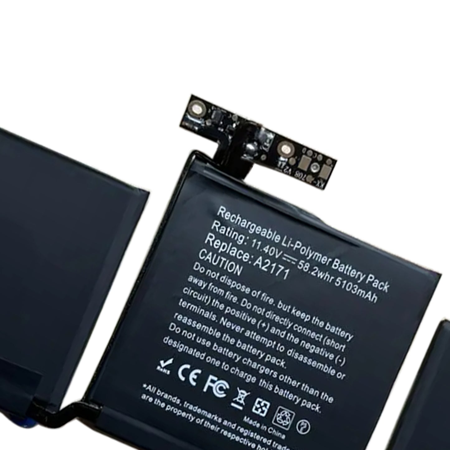 KELESY Batería de ordenador portátil A2171 A2159 para Apple MacBook Pro de 13 pulgadas 2020 A2289 A2338 EMC3456 3301 MUHN2LL/A