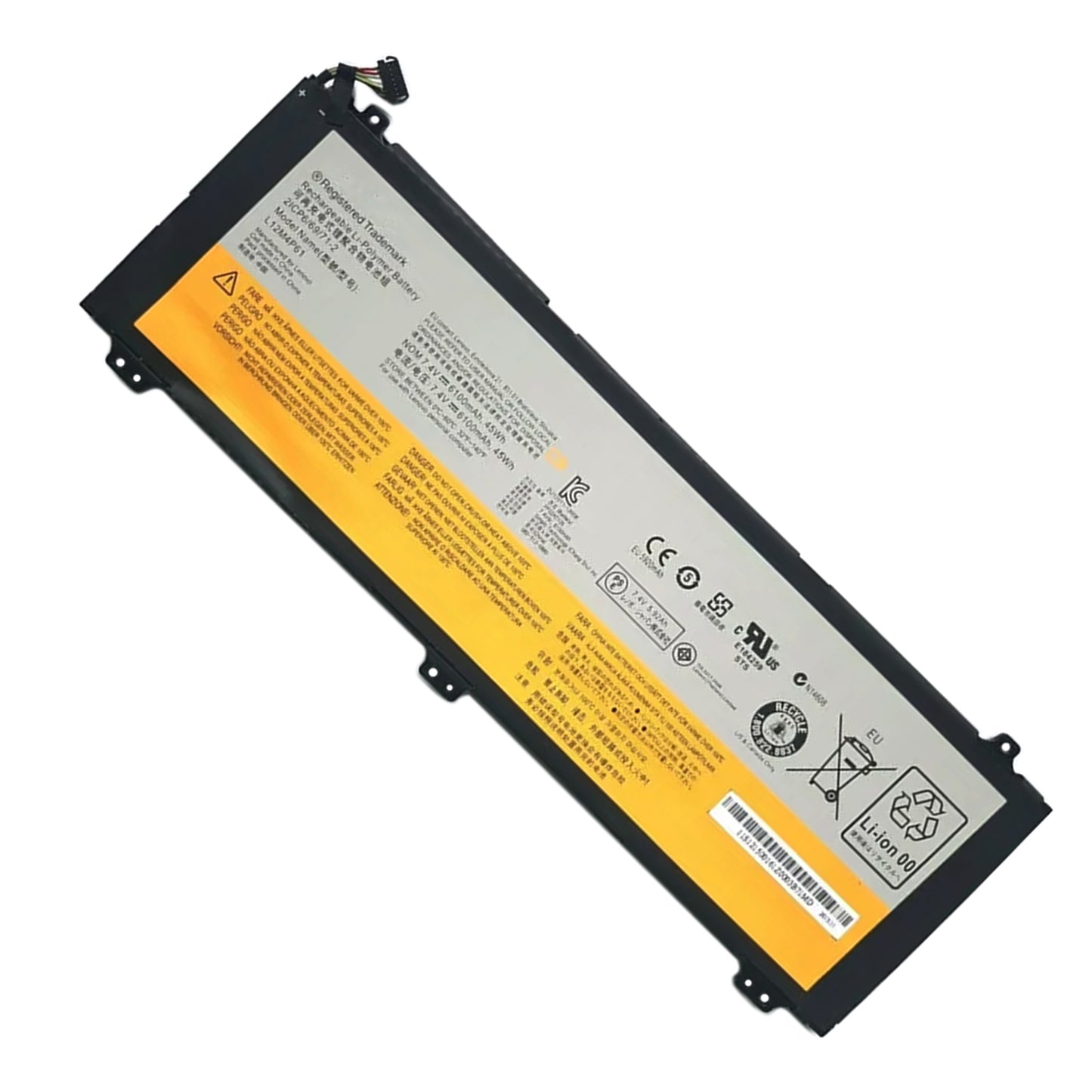 KELESY 7.4V 45WH New L12M4P61 L12L4P63 L12L4P61 Rechargable Laptop Battery Original For Lenovo IdeaPad U330 U330P U330T